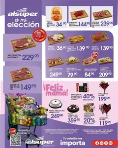 Vista previa las ofertas de la tienda Alsuper - Alsuper folleto Calera desde el 08/05/2026 