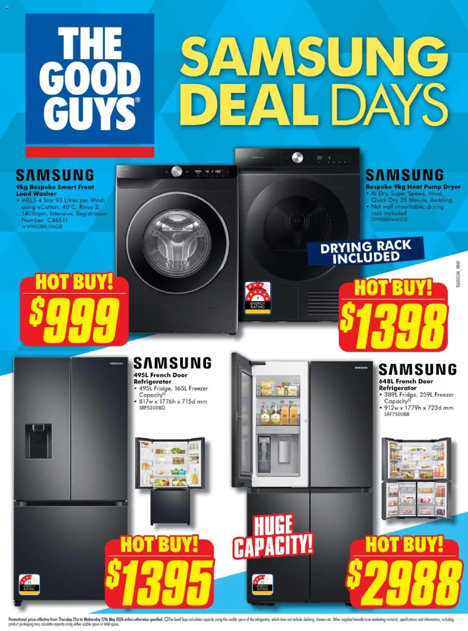 Preview of catalogue The Good Guys Samsung from shop The Good Guys valid 20/05/2026