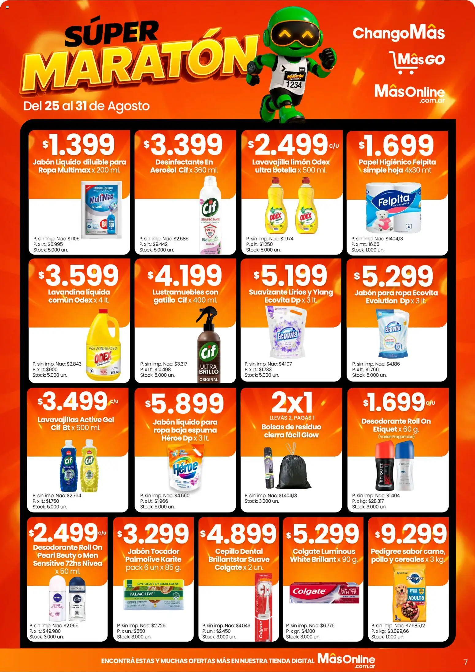 Vista previa del folleto de la tienda Changomas válido desde el 25/08/2026 