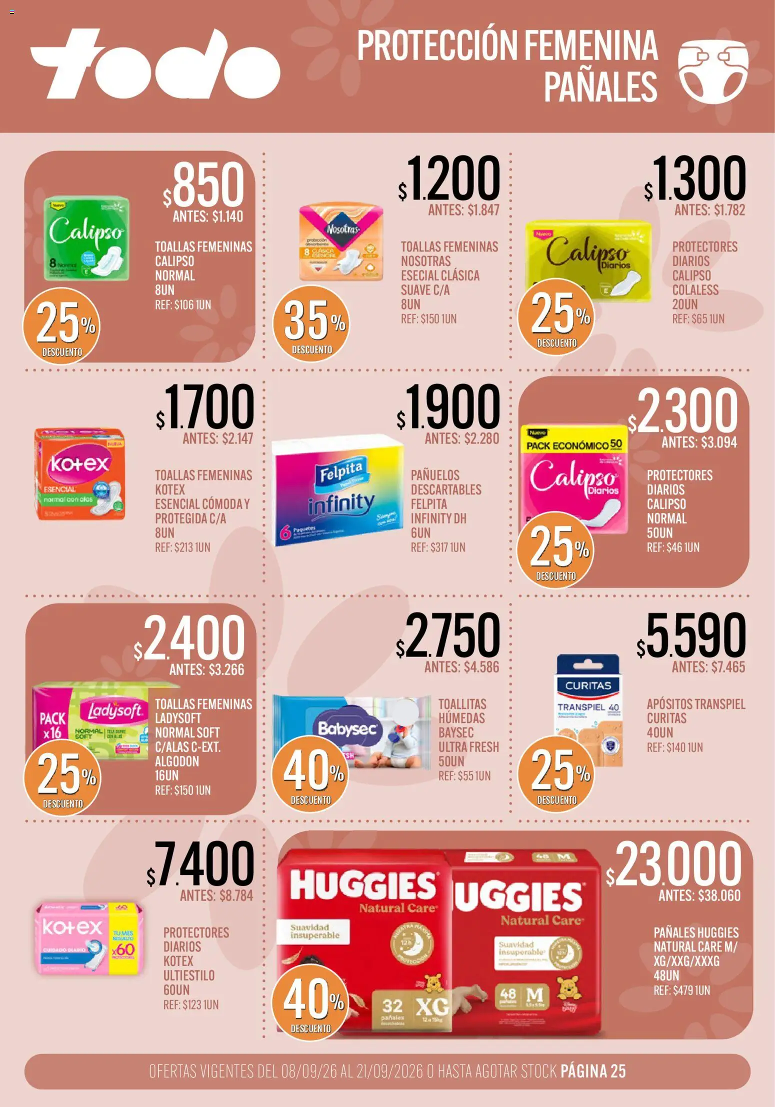 Vista previa del folleto de la tienda Supermercados TODO válido desde el 08/09/2026 