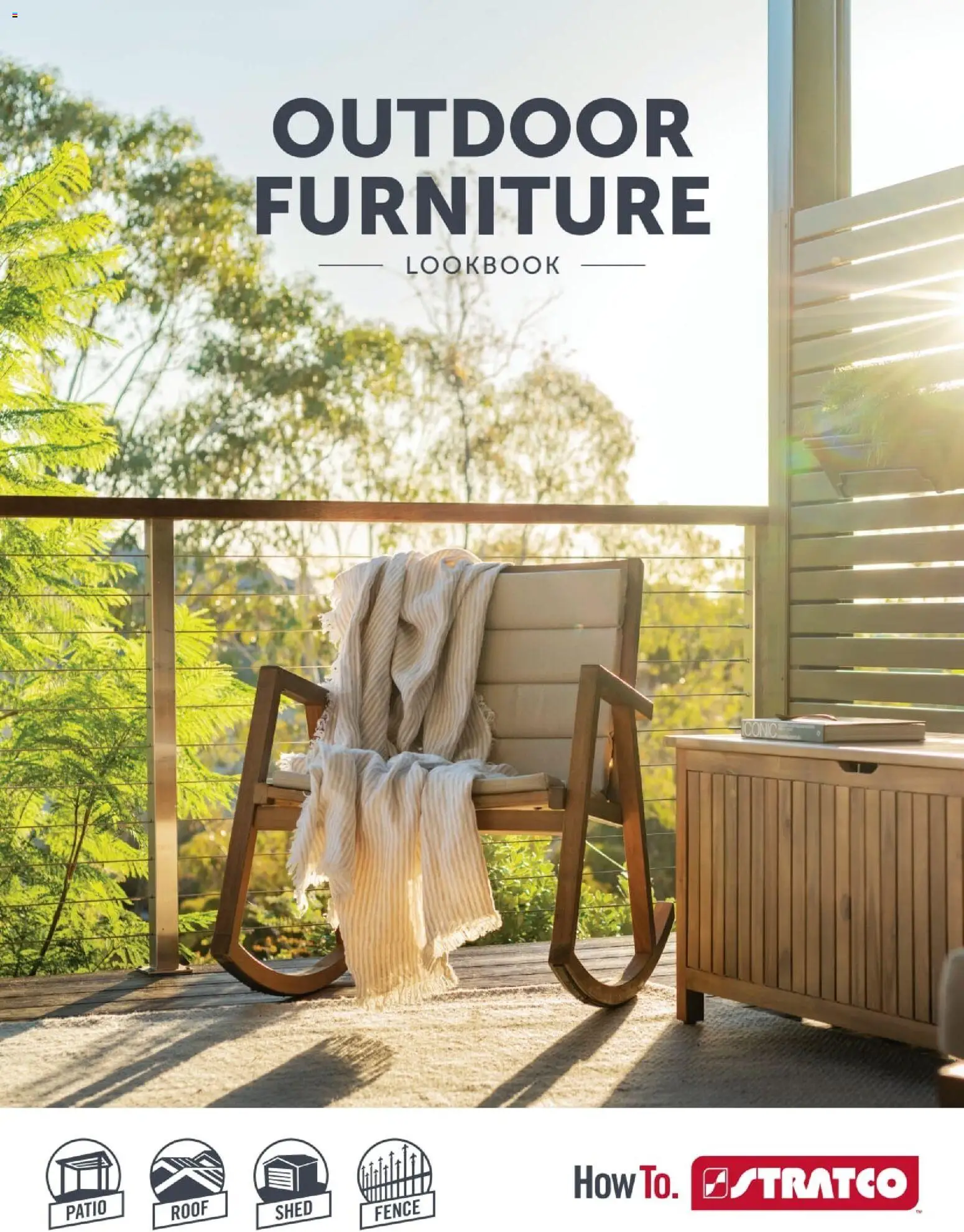 Preview of catalogue Stratco catalogue Outdoor from shop Stratco valid 04/12/2025 - Fence, Outdoor furniture, Shed