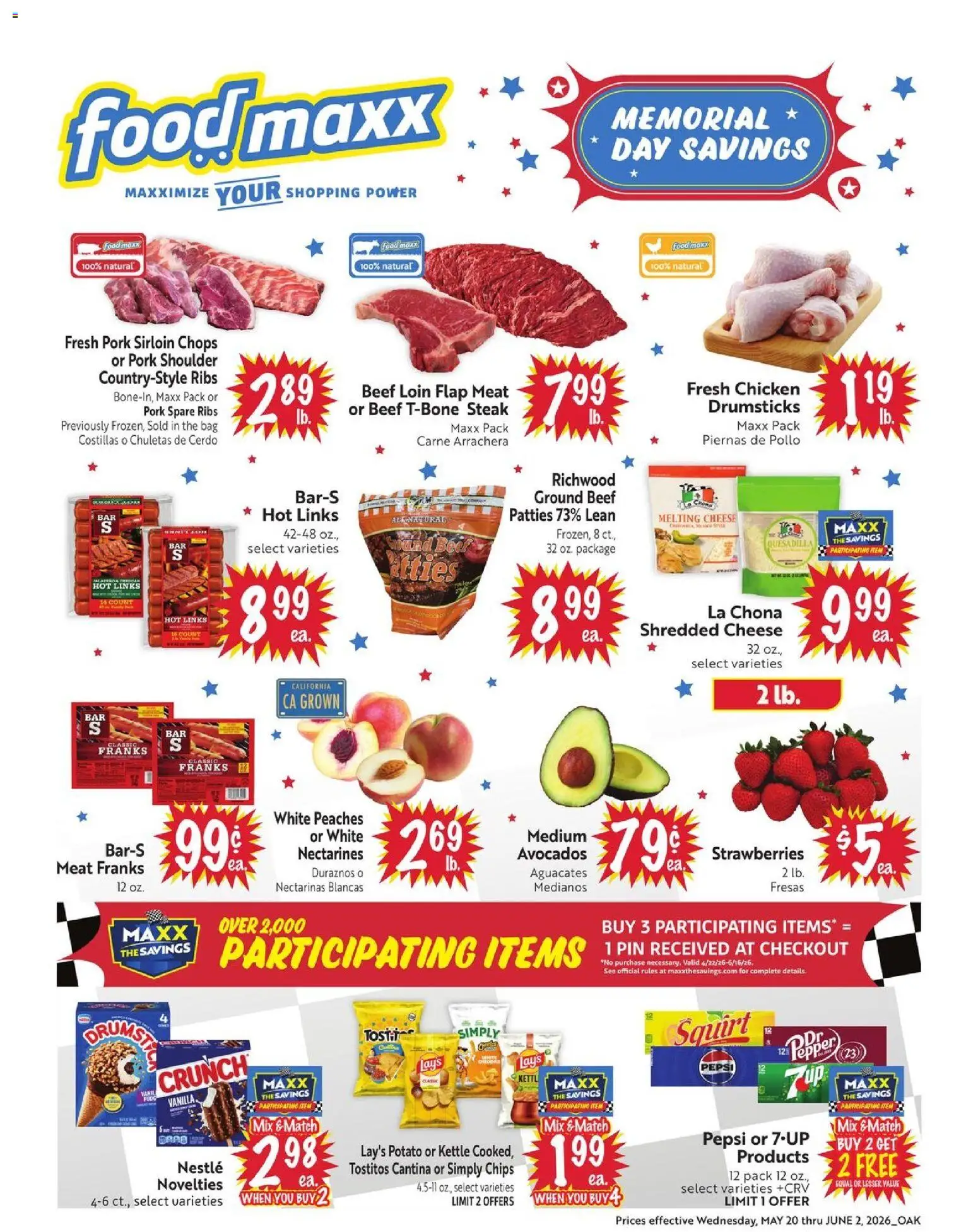 Ad Preview of FoodMaxx FoodMaxx Weekly Ad from 05/20/2026