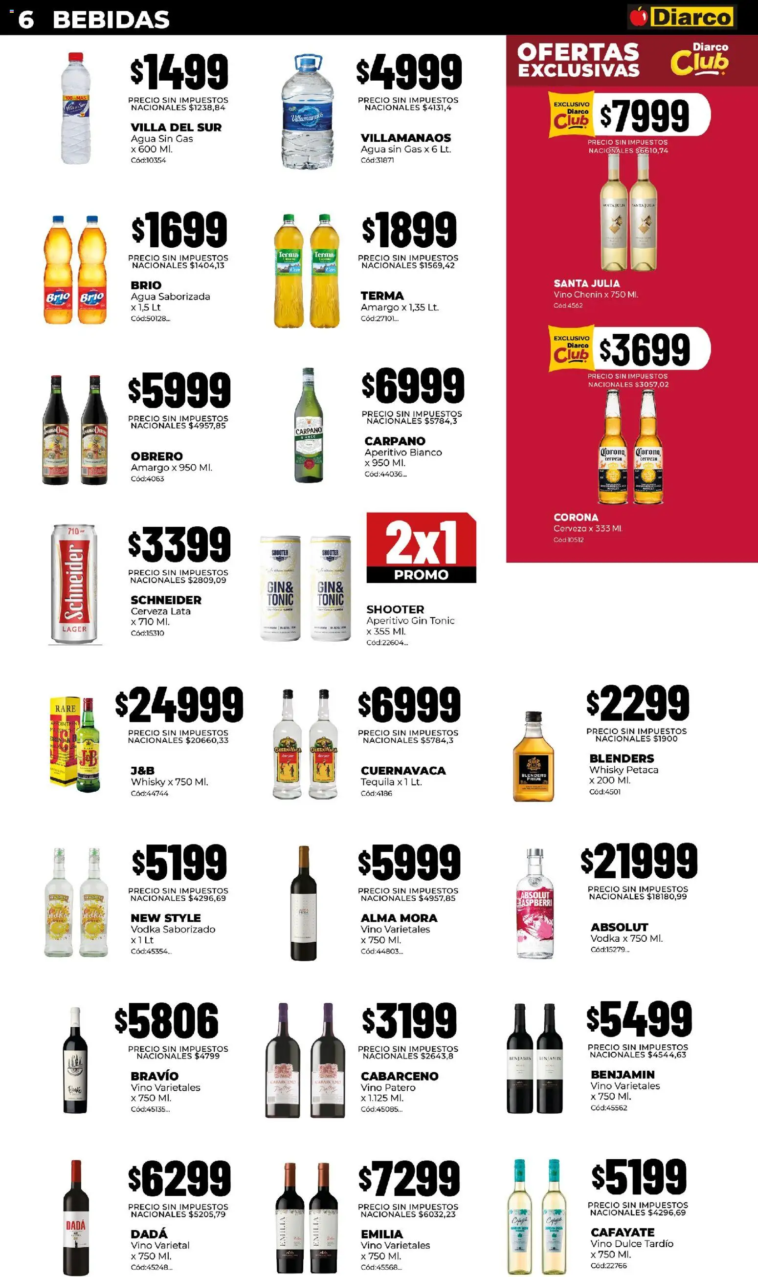 Vista previa del folleto de la tienda Diarco válido desde el 14/09/2026 