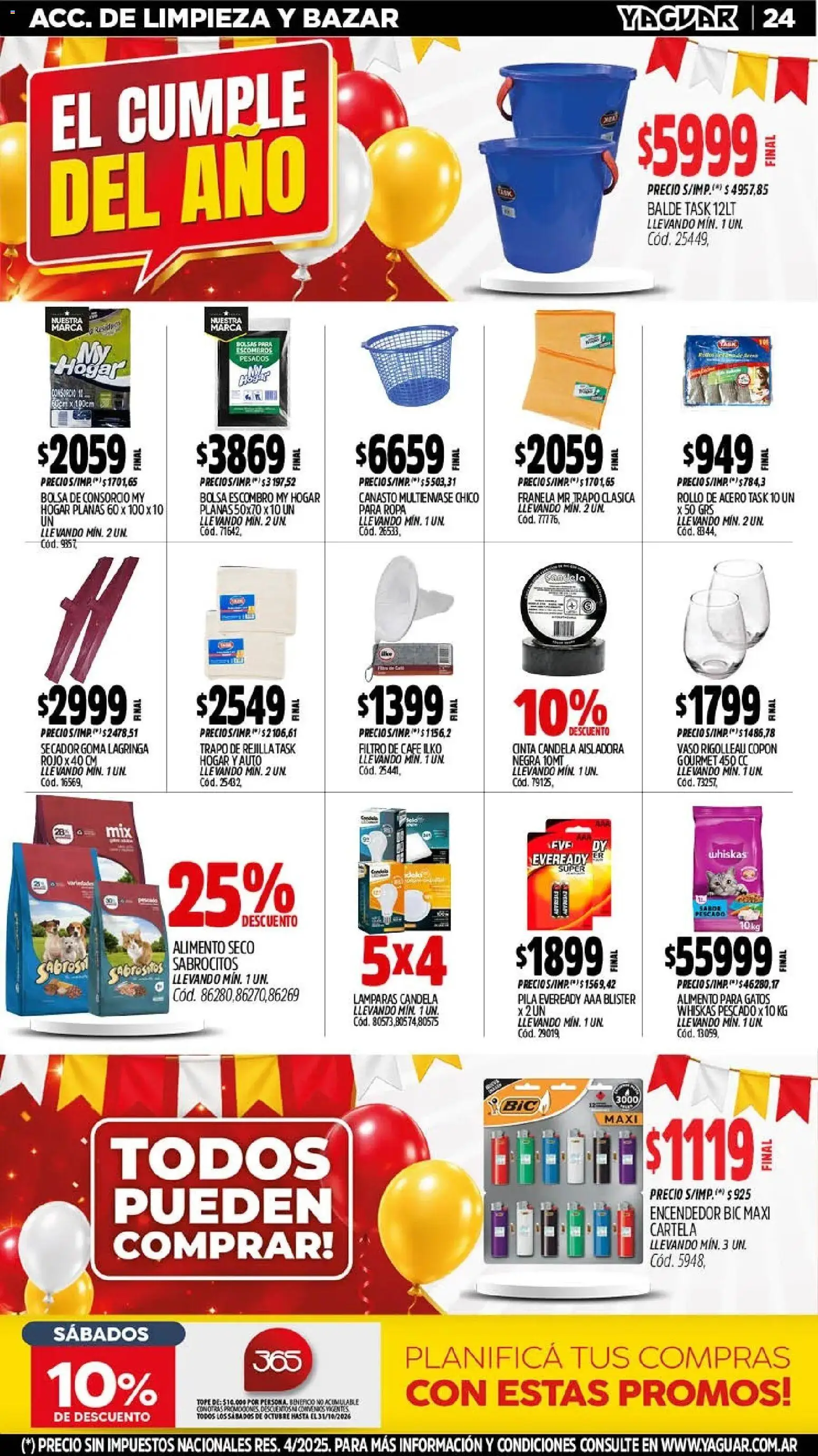 Vista previa del folleto de la tienda Yaguar válido desde el 05/10/2026 