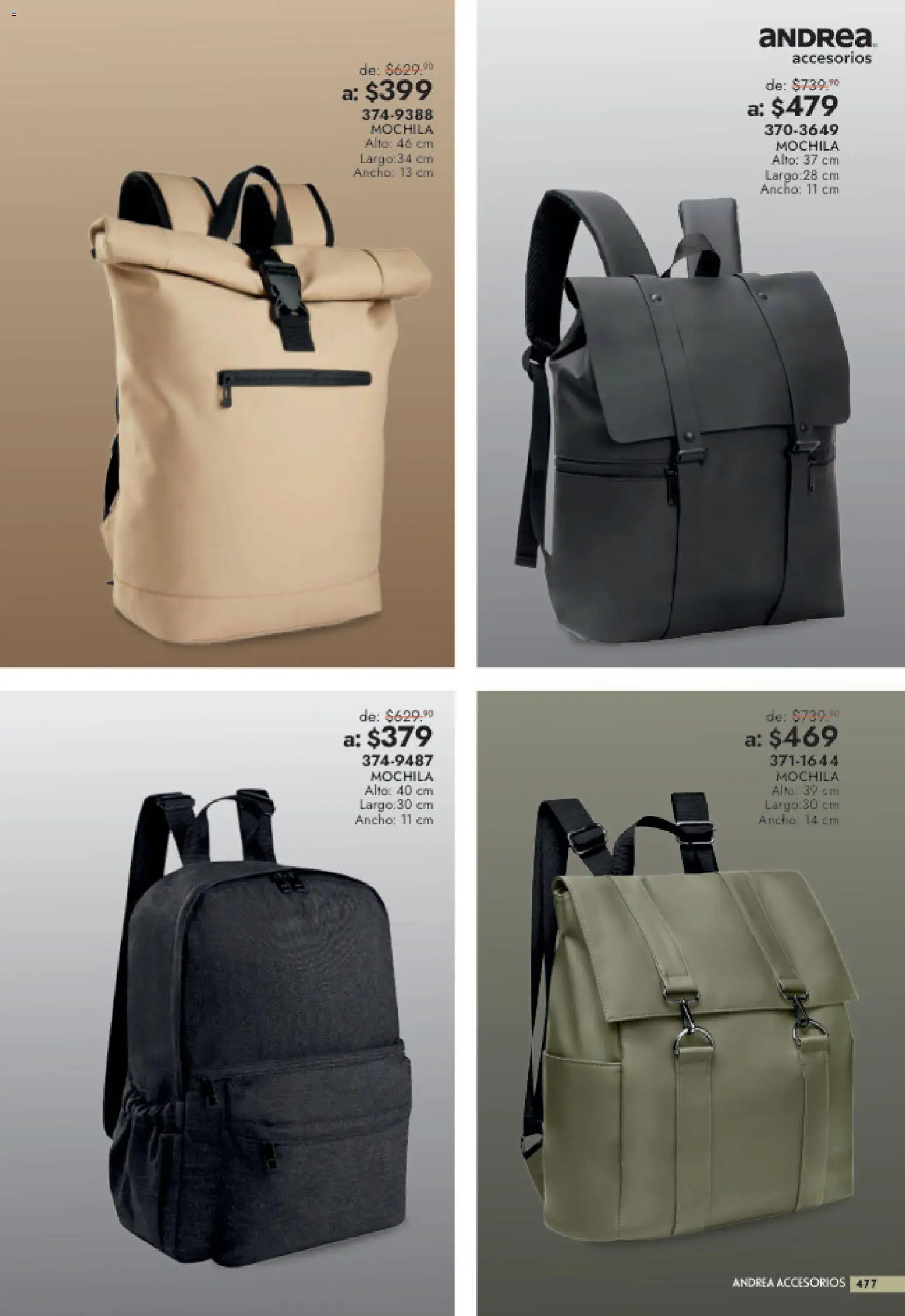 Vista previa las ofertas de la tienda Andrea - Andrea catálogo Outlet desde el 26/07/2026 
