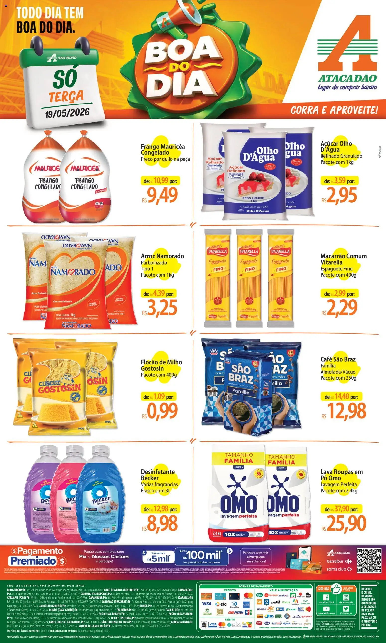 Pré-Visualização do folheto "Atacadão ofertas - PE" da loja Atacadão válido a partir de 19/05/2026