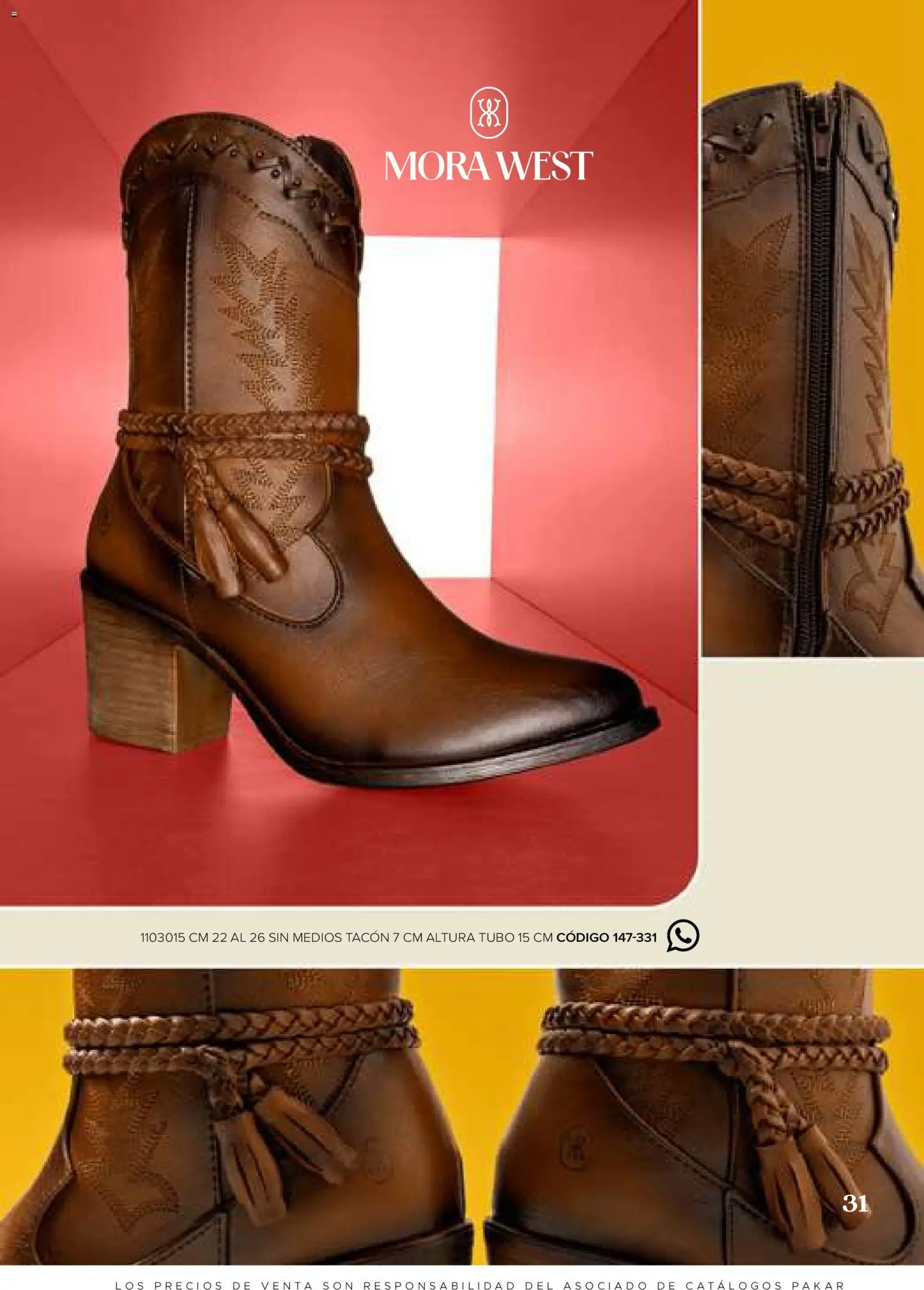 Vista previa las ofertas de la tienda SC Pakar - SC Pakar catálogo Bota desde el 31/07/2026 