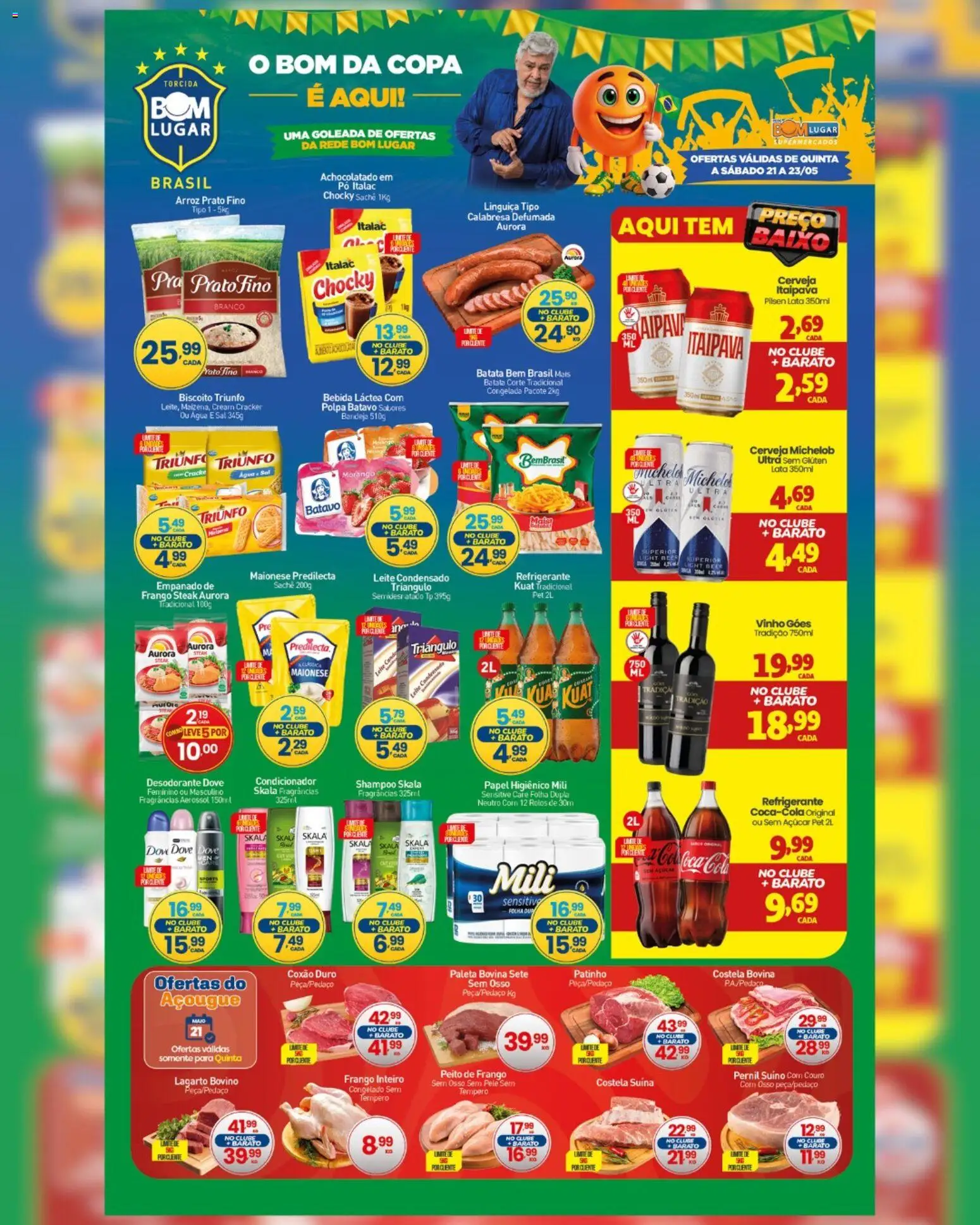 Pré-Visualização do folheto "Rede Bom Lugar - Ofertas da semana" da loja Rede Bom Lugar válido a partir de 21/05/2026