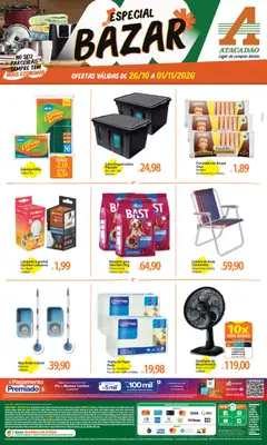Pré-Visualização do folheto "Atacadão ofertas - SP" da loja Atacadão válido a partir de 26/10/2026