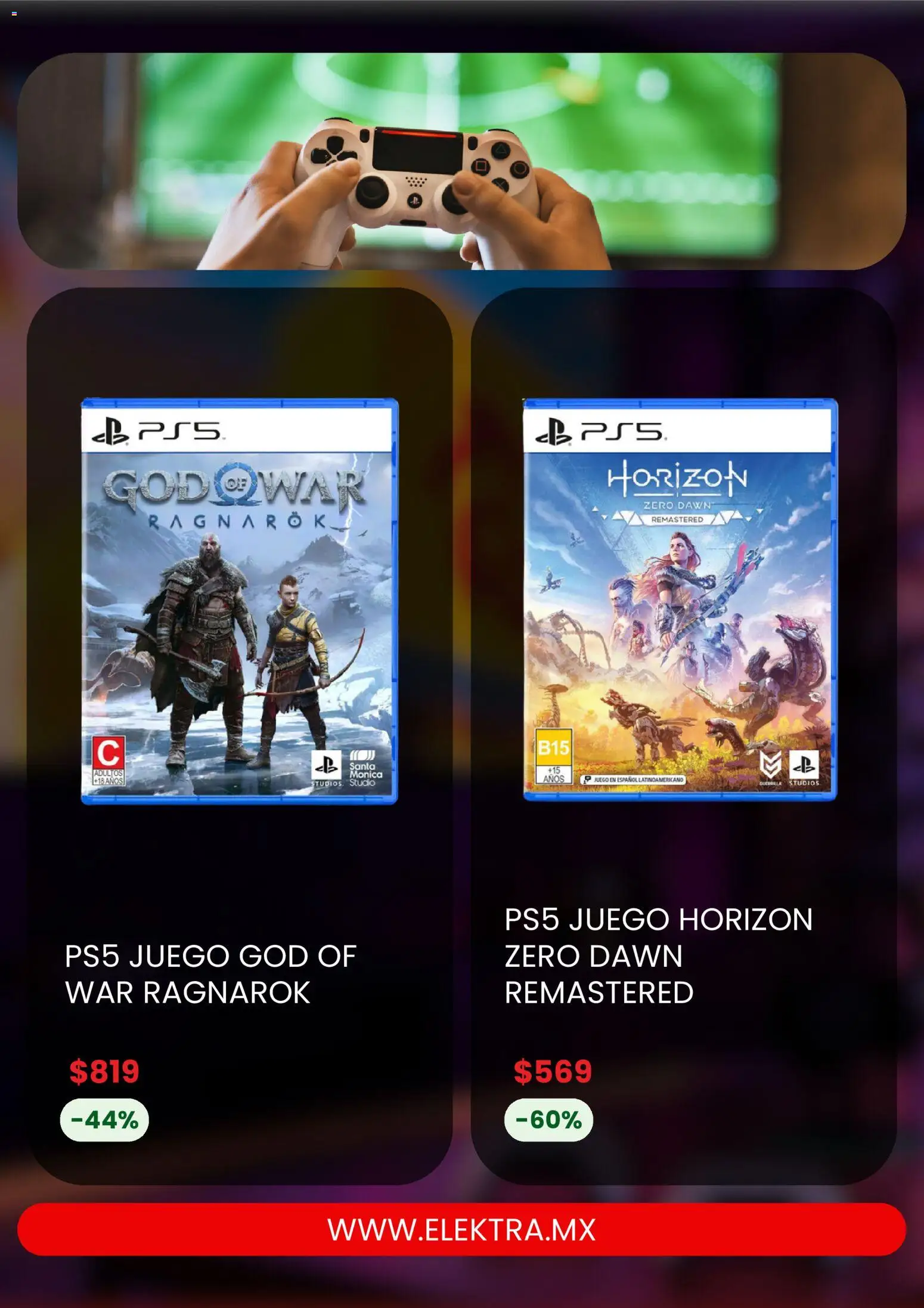 Vista previa las ofertas de la tienda Elektra - Elektra catálogo desde el 25/10/2026 