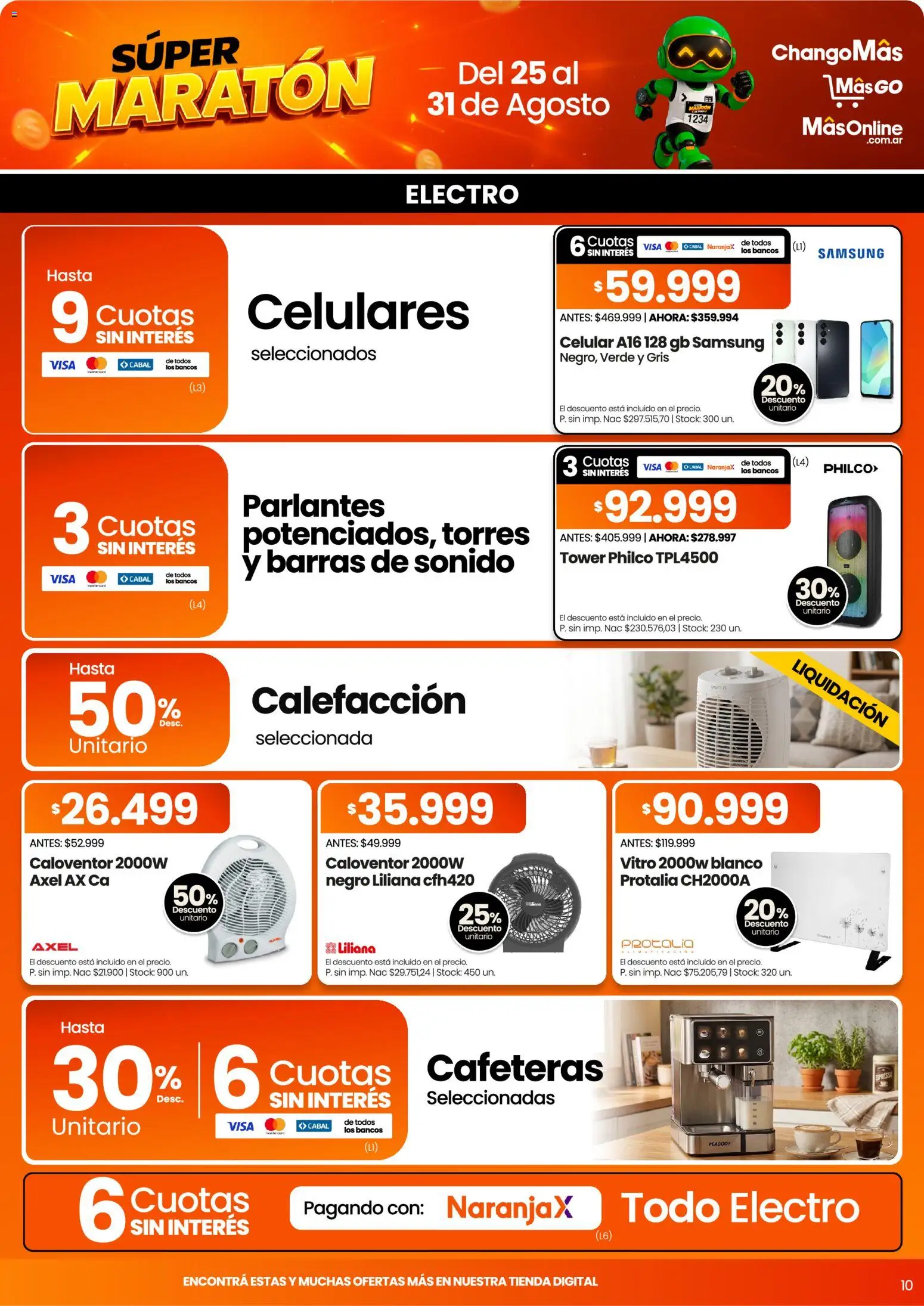 Vista previa del folleto de la tienda Changomas válido desde el 25/08/2026 