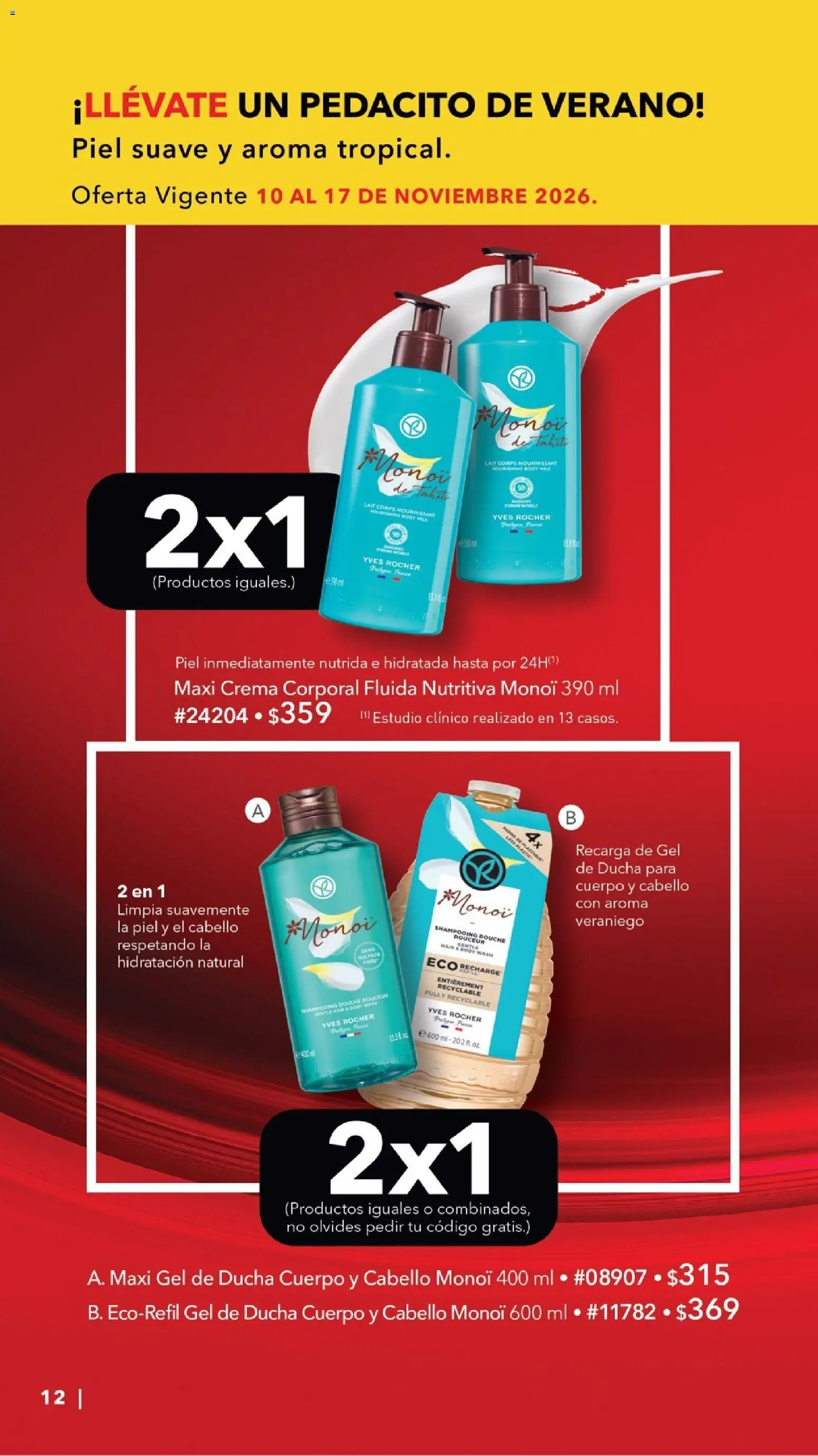 Vista previa las ofertas de la tienda Yves Rocher - Yves Rocher Buen Fin desde el 27/10/2026 