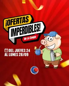 Vista previa del folleto de la tienda Cooperativa Obrera válido desde el 24/09/2026 