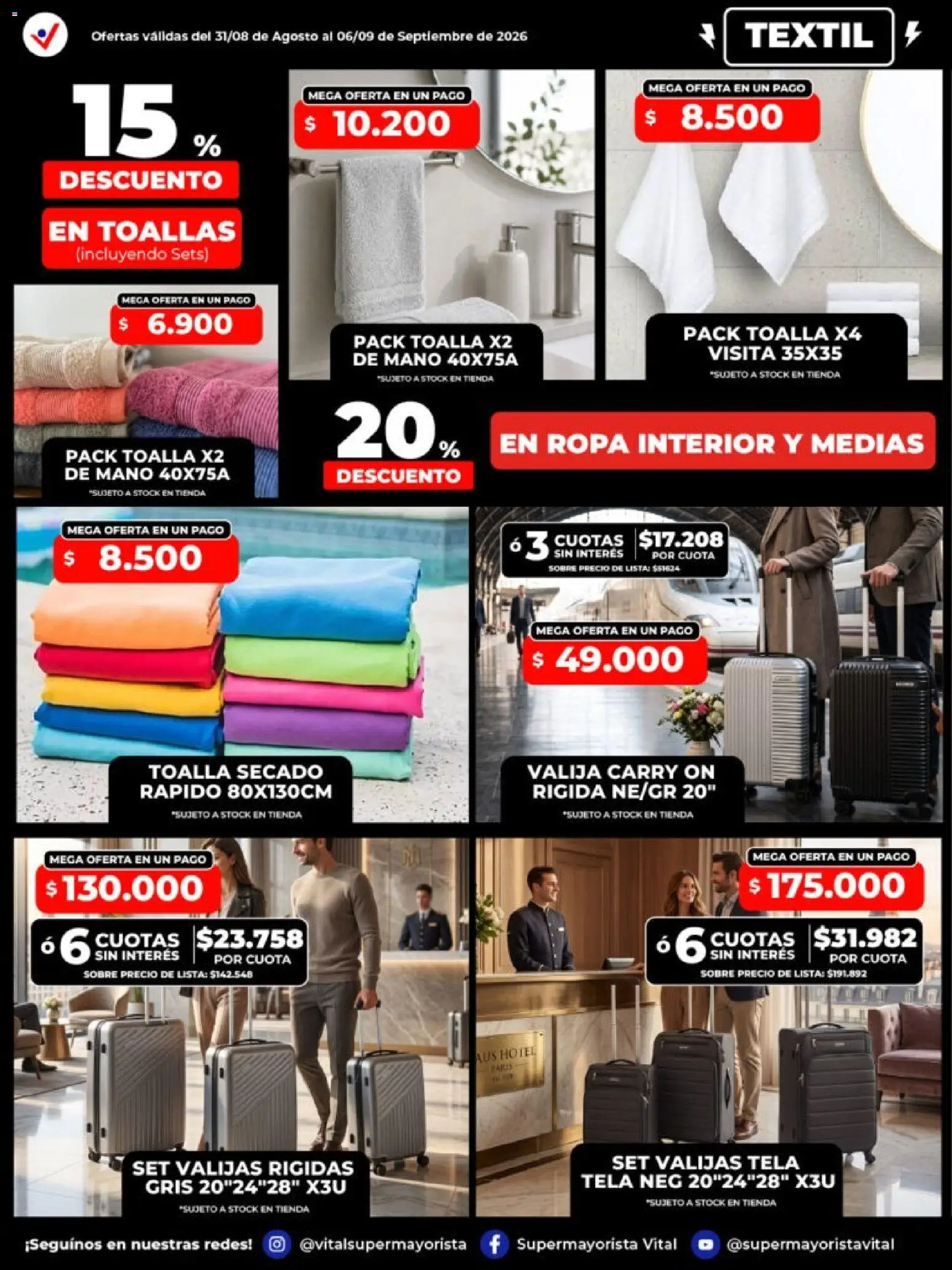 Vista previa del folleto de la tienda Vital válido desde el 31/08/2026 
