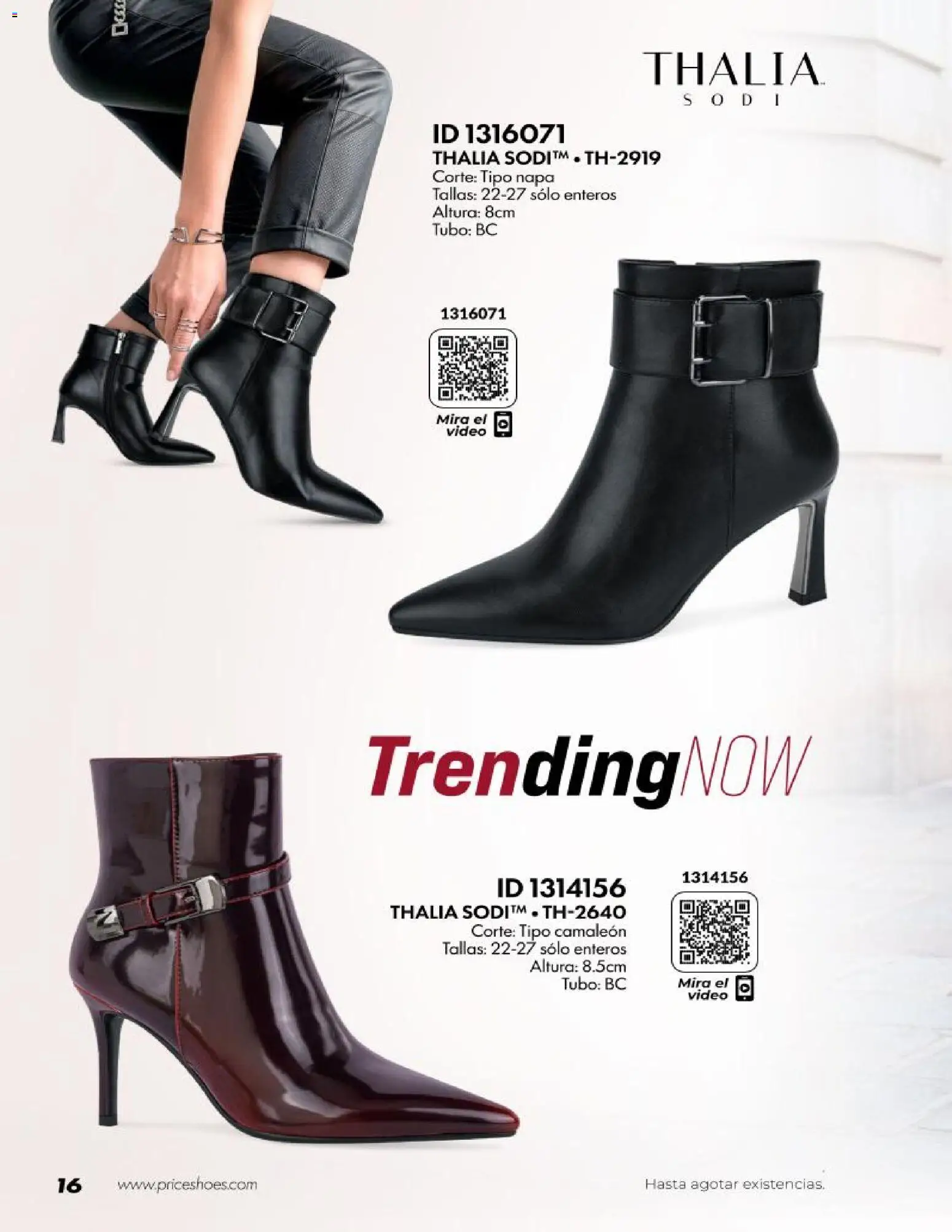Vista previa las ofertas de la tienda Price Shoes - Price Shoes catálogo Thalia desde el 20/10/2026 