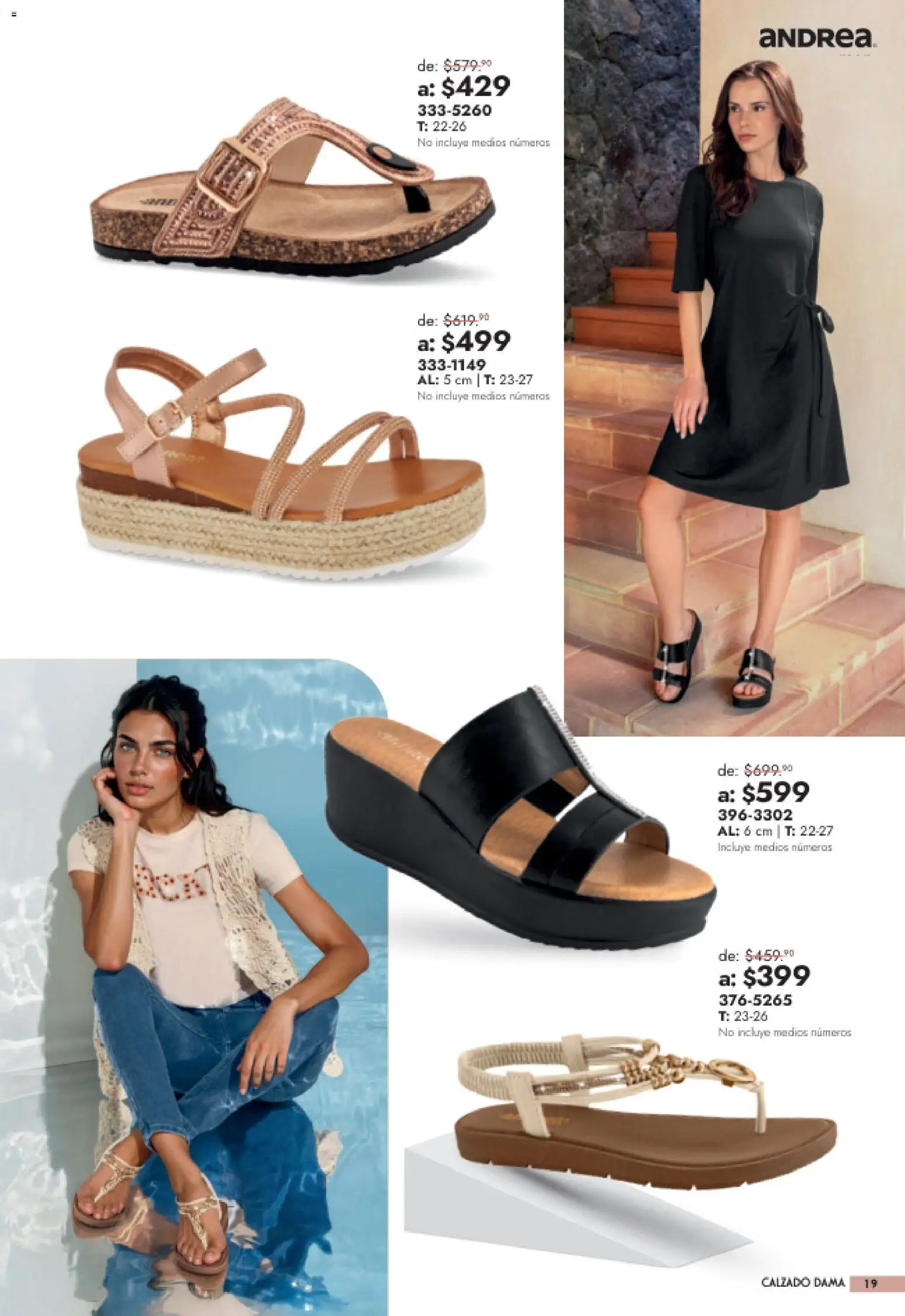 Vista previa las ofertas de la tienda Andrea - Andrea catálogo Outlet desde el 26/07/2026 