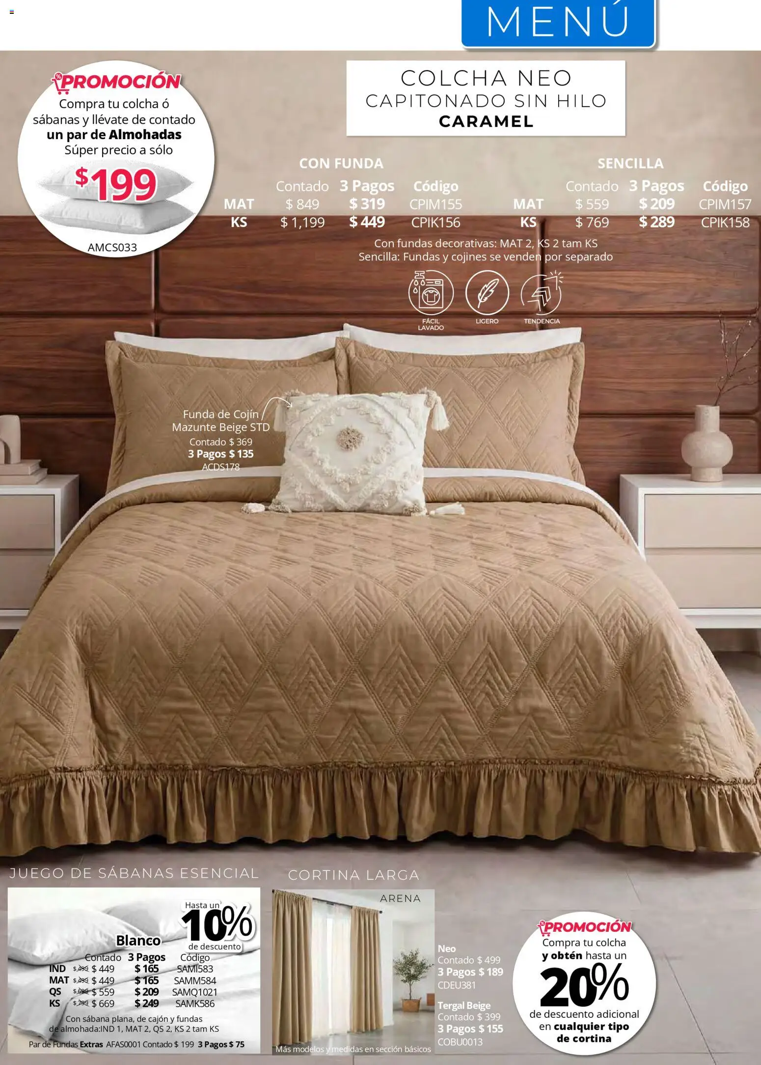 Vista previa las ofertas de la tienda Colchas Concord - Colchas Concord catálogo desde el 01/05/2026 
