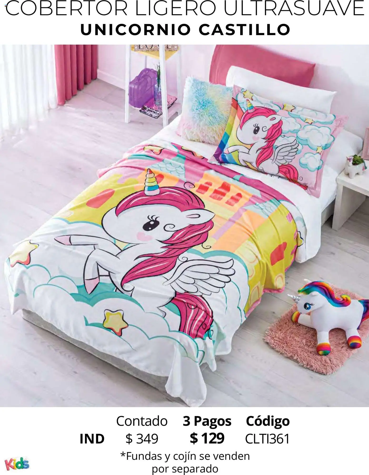 Vista previa las ofertas de la tienda Colchas Concord - Colchas Concord catálogo Kids desde el 01/05/2026 - Cobertor