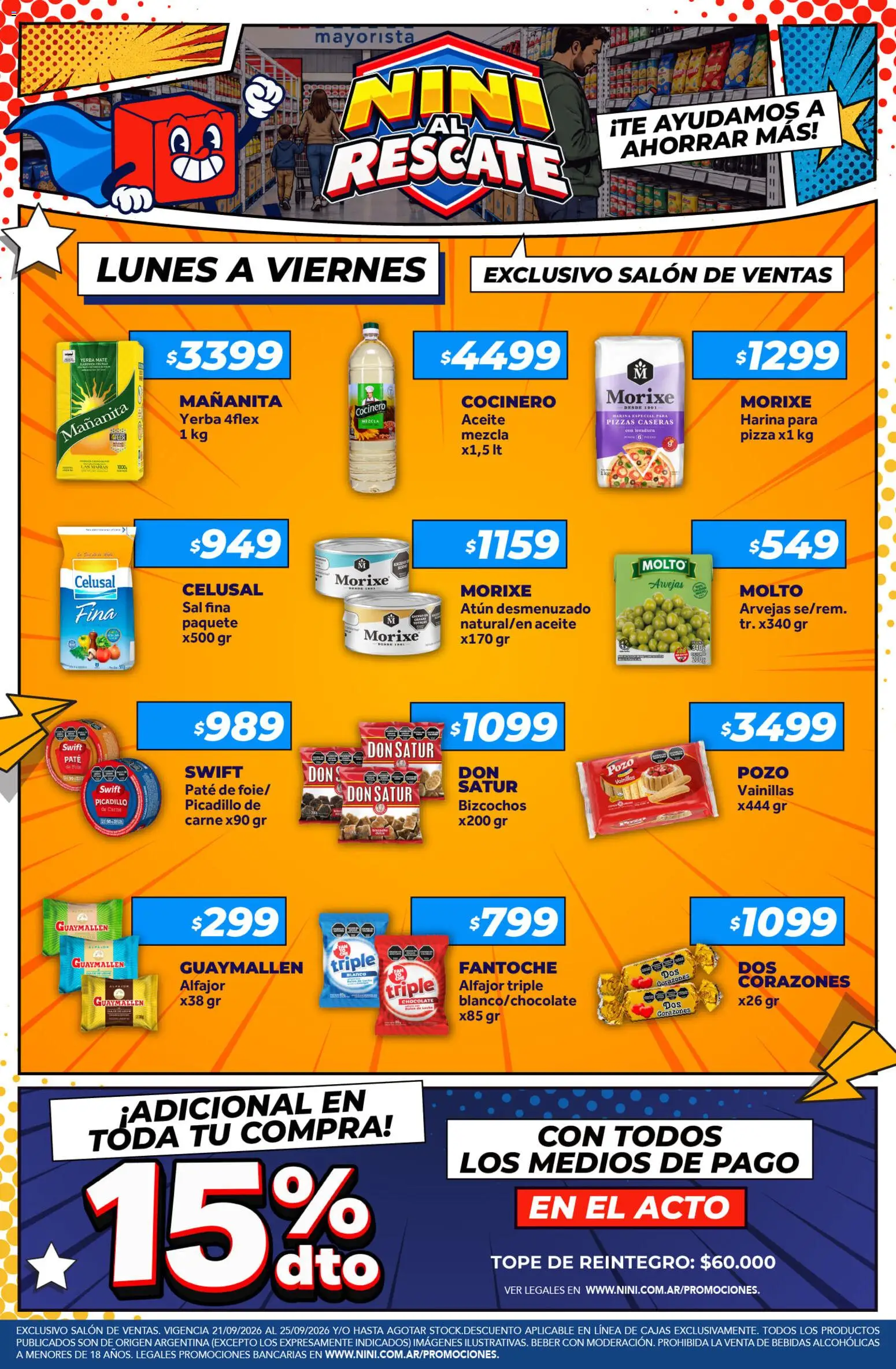 Vista previa del folleto de la tienda NINI Mayorista válido desde el 21/09/2026 