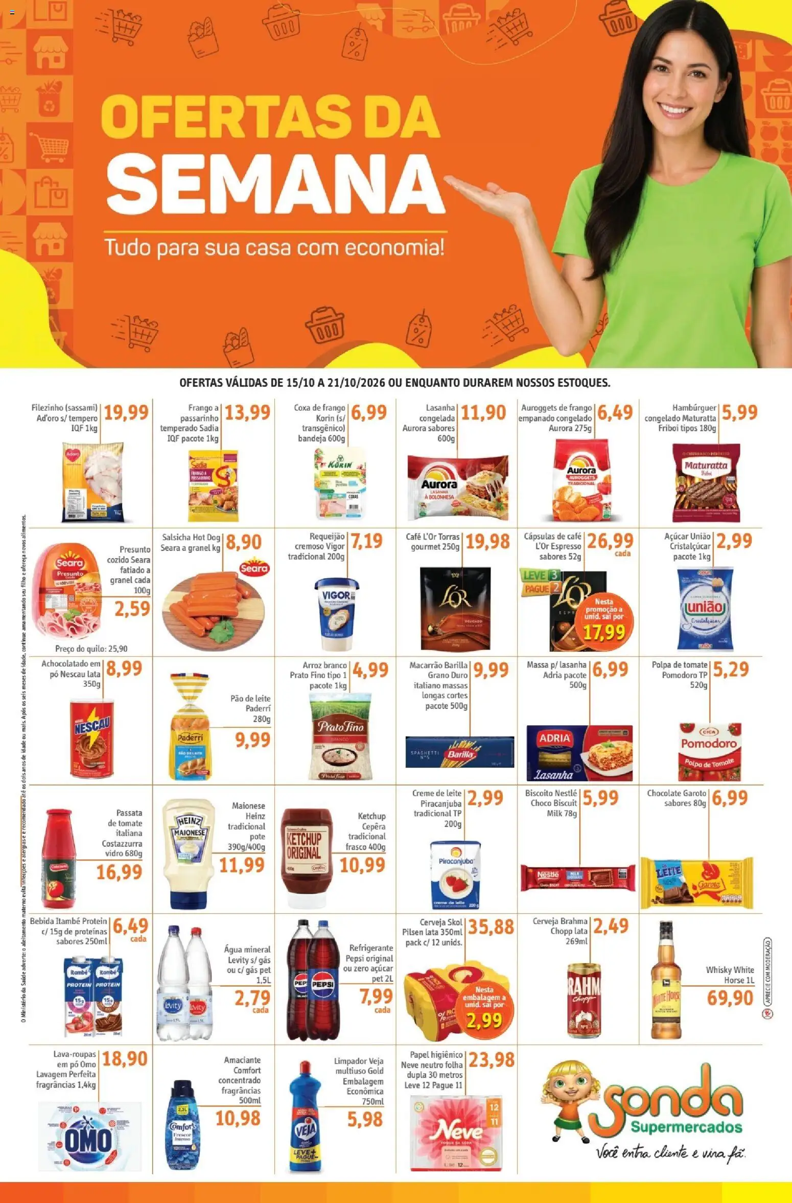 Pré-Visualização do folheto "Sonda - Ofertas da semana" da loja Sonda válido a partir de 15/10/2026