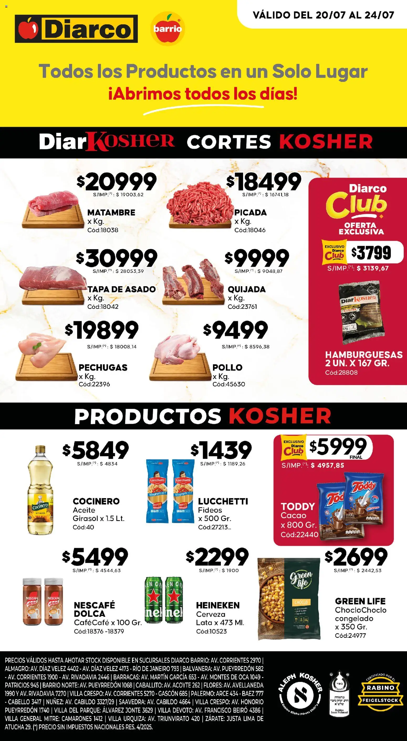 Vista previa del folleto de la tienda Diarco válido desde el 20/07/2026 