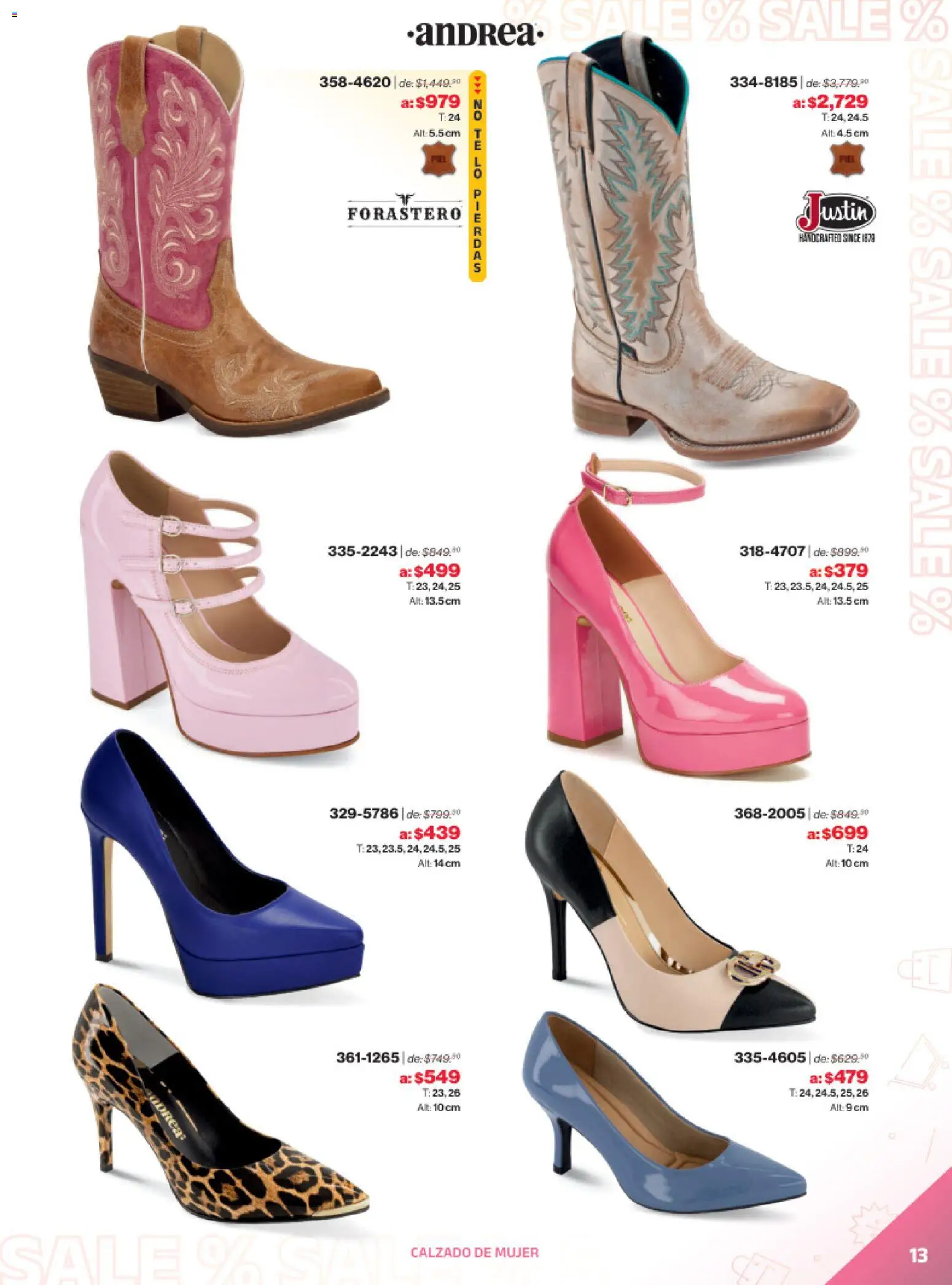 Vista previa las ofertas de la tienda Andrea - Catálogo Outlet desde el 21/12/2025 - Sal