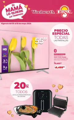 Vista previa las ofertas de la tienda Del Sol y Woolworth - Del Sol y Woolworth catálogo desde el 05/05/2026 