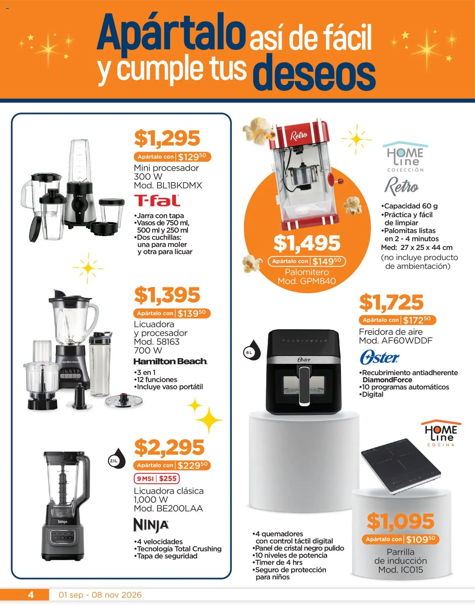 Vista previa las ofertas de la tienda Chedraui - Chedraui Llegan los porti ofertones del otoño desde el 01/09/2026 