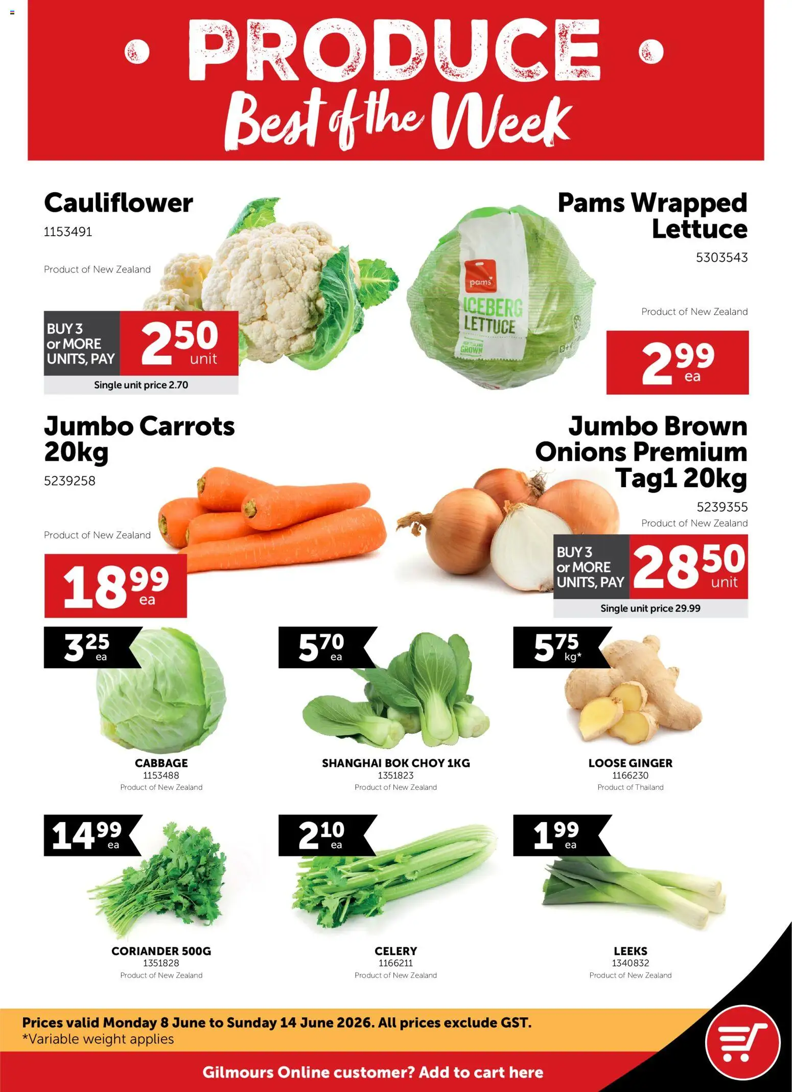 Preview of catalogue Gilmours catalogue from shop Gilmours valid 8 Jun 2026