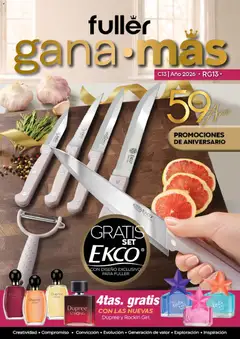 Vista previa las ofertas de la tienda Fuller - Fuller Gana Más 13 2026 desde el 30/09/2026 