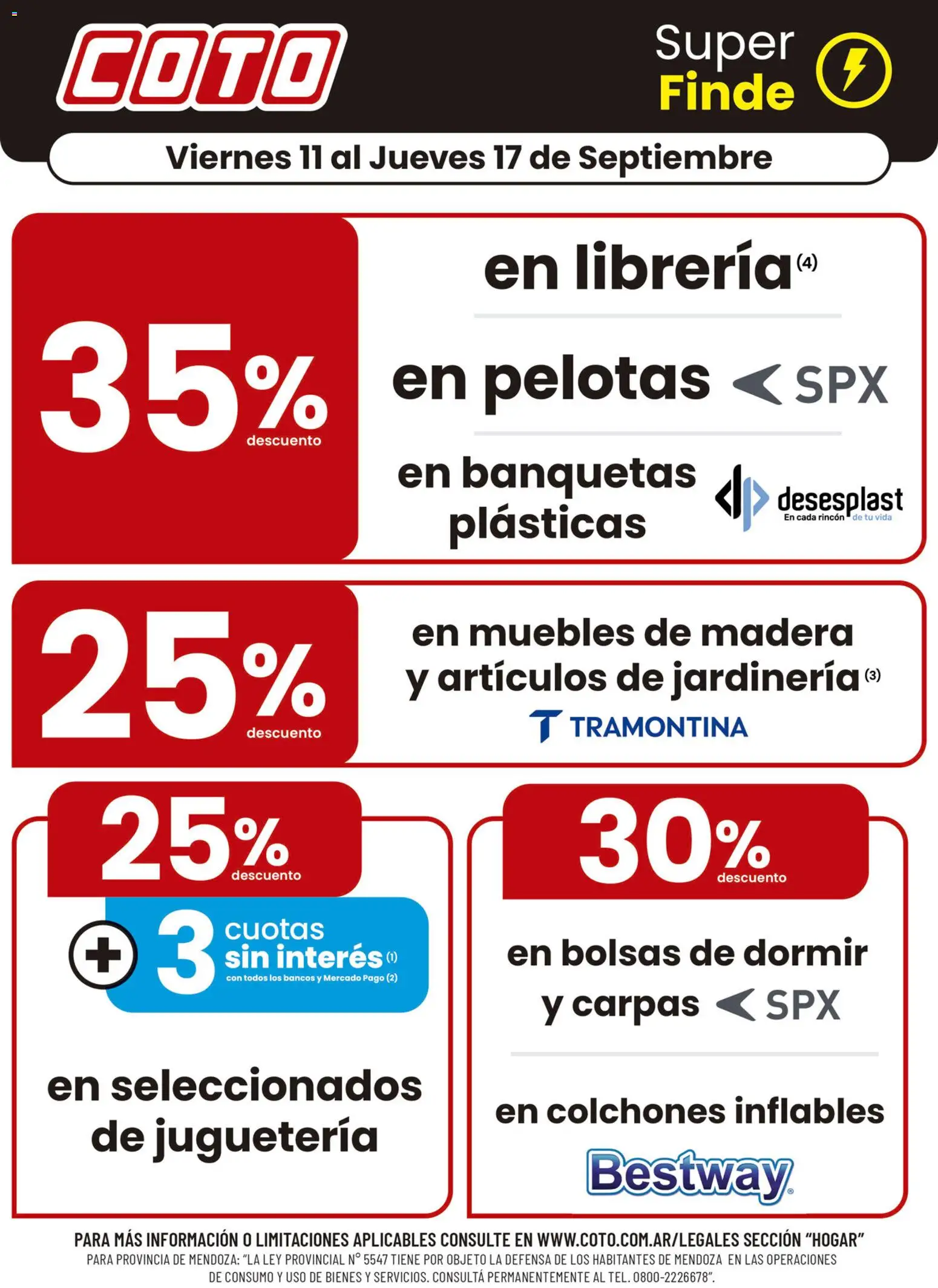 Vista previa del folleto de la tienda Coto válido desde el 11/09/2026 