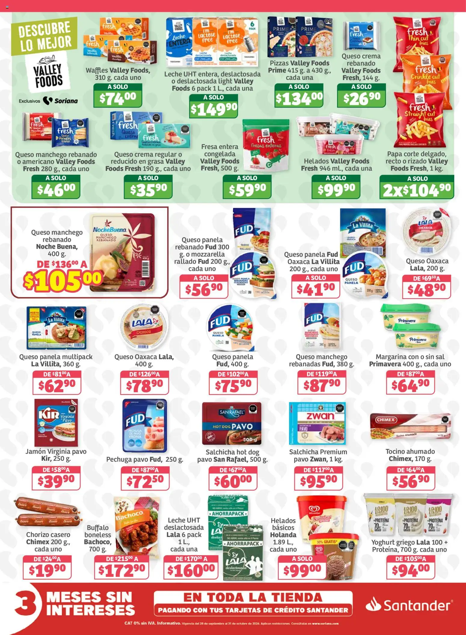 Vista previa las ofertas de la tienda Soriana - Soriana folleto desde el 16/10/2026 