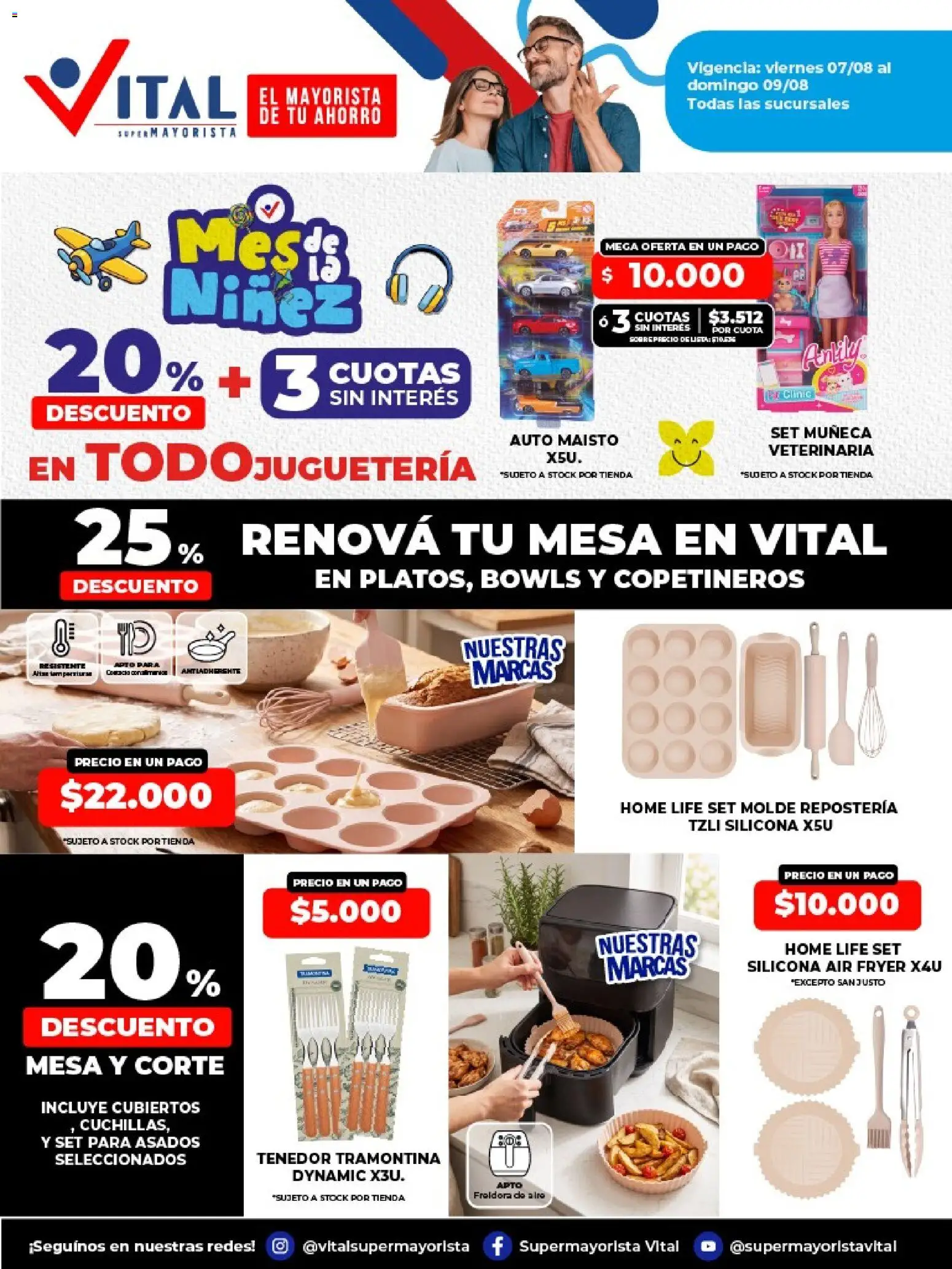 Vista previa del folleto de la tienda Vital válido desde el 07/08/2026 