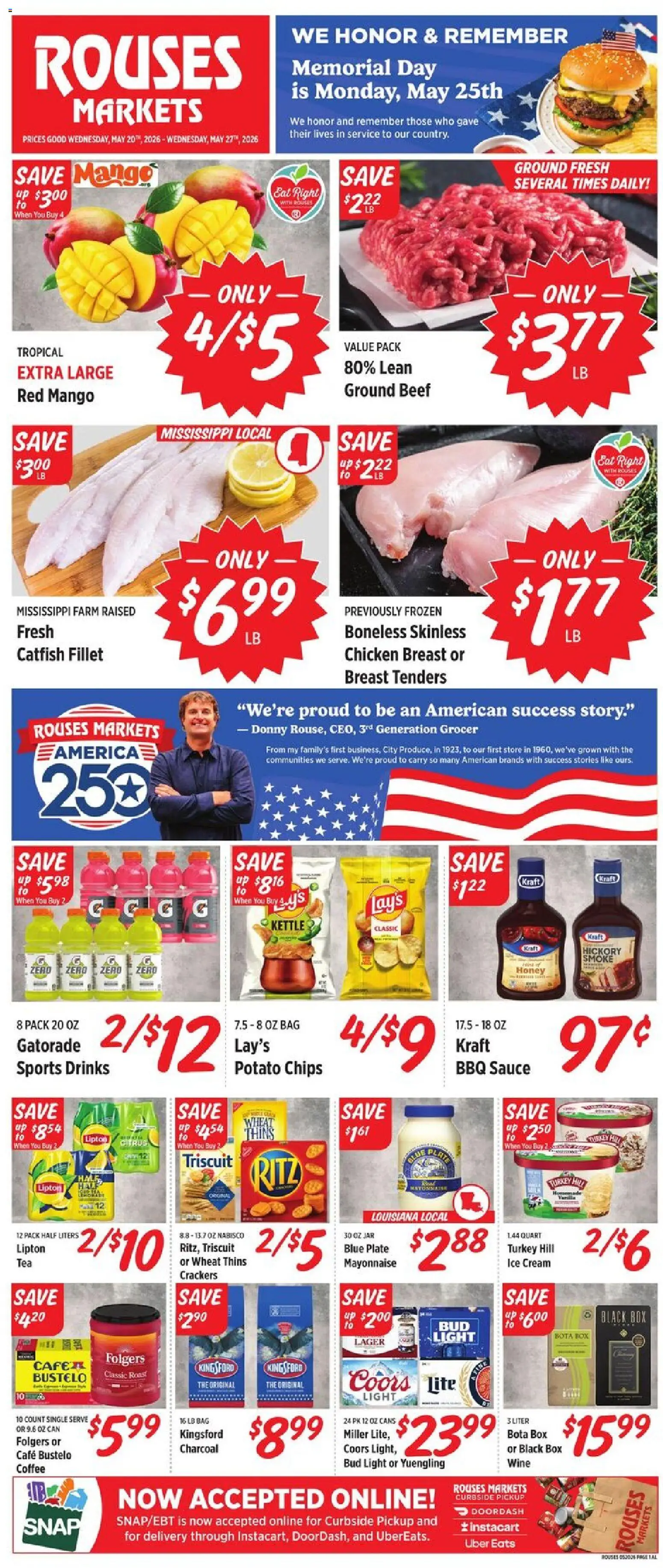 Ad Preview of Rouses Rouses Weekly Ad - AL from 05/20/2026