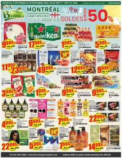 Preview of leaflet Btrust Supermarket weekly flyer / circulaire from shop Btrust Supermarket is valid from Sep 17, 2026