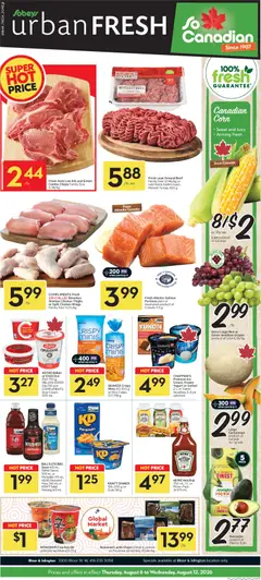 Preview of leaflet Sobeys weekly flyer / circulaire from shop Sobeys is valid from Aug 06, 2026