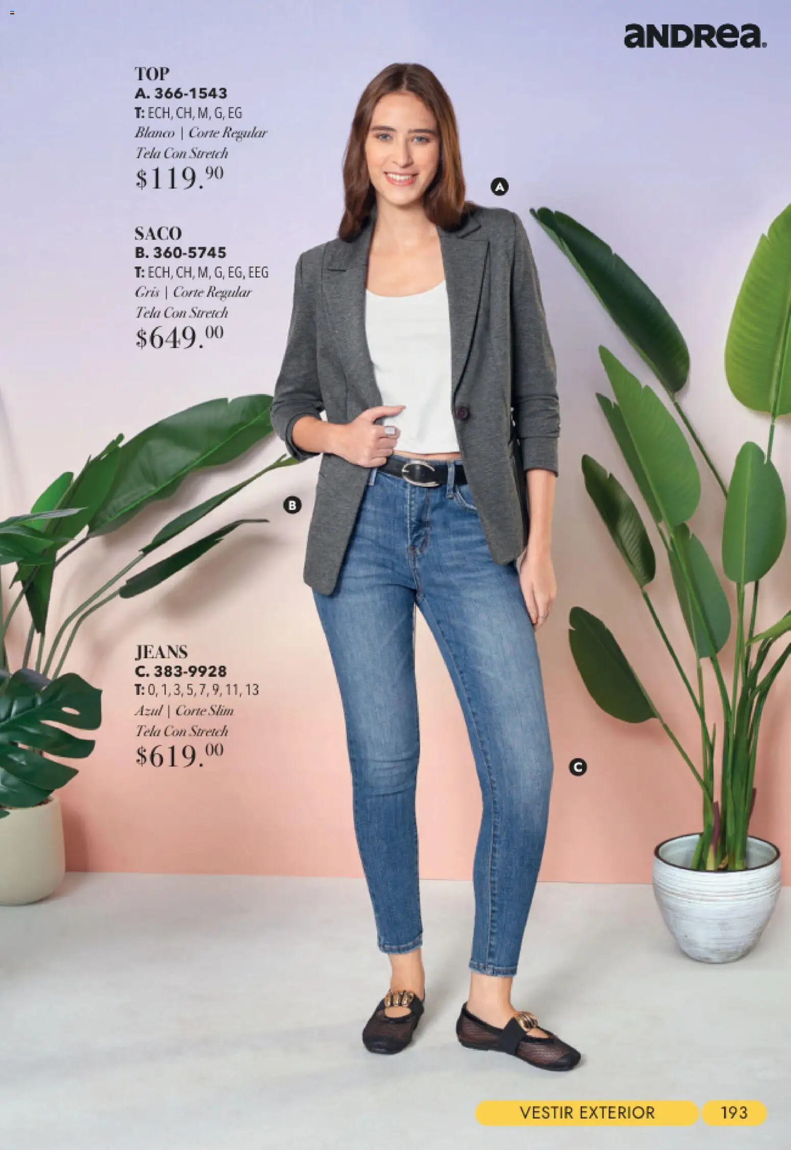 Vista previa las ofertas de la tienda Andrea - Andrea catálogo Tropical desde el 23/08/2026 