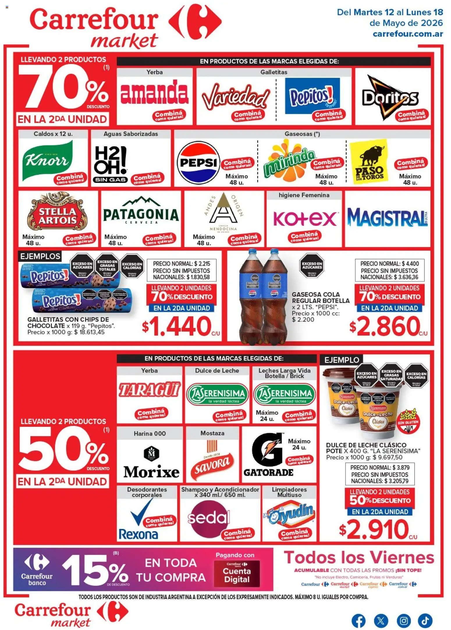 Vista previa del folleto de la tienda Carrefour Market válido desde el 12/05/2026 