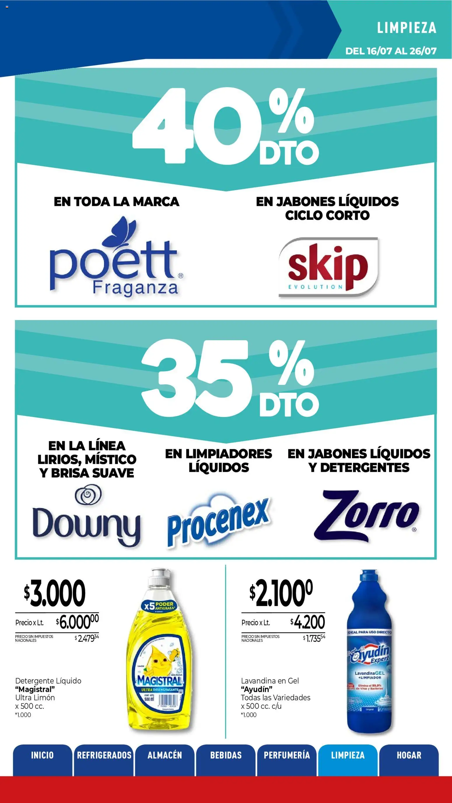 Vista previa del folleto de la tienda La Anonima válido desde el 16/07/2026 
