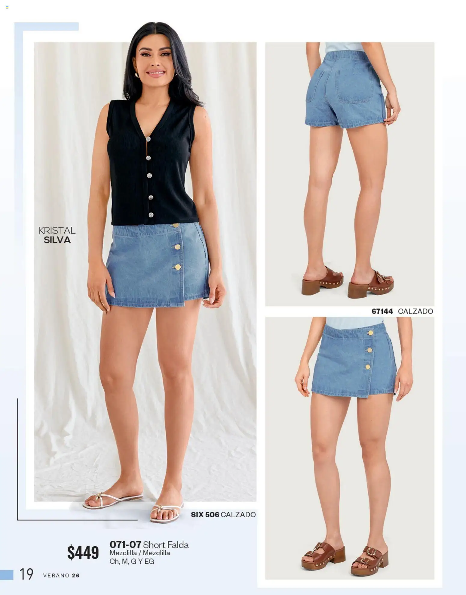 Vista previa las ofertas de la tienda Cklass - Cklass catálogo Novedades de verano calzado desde el 01/05/2026 - Short, Falda