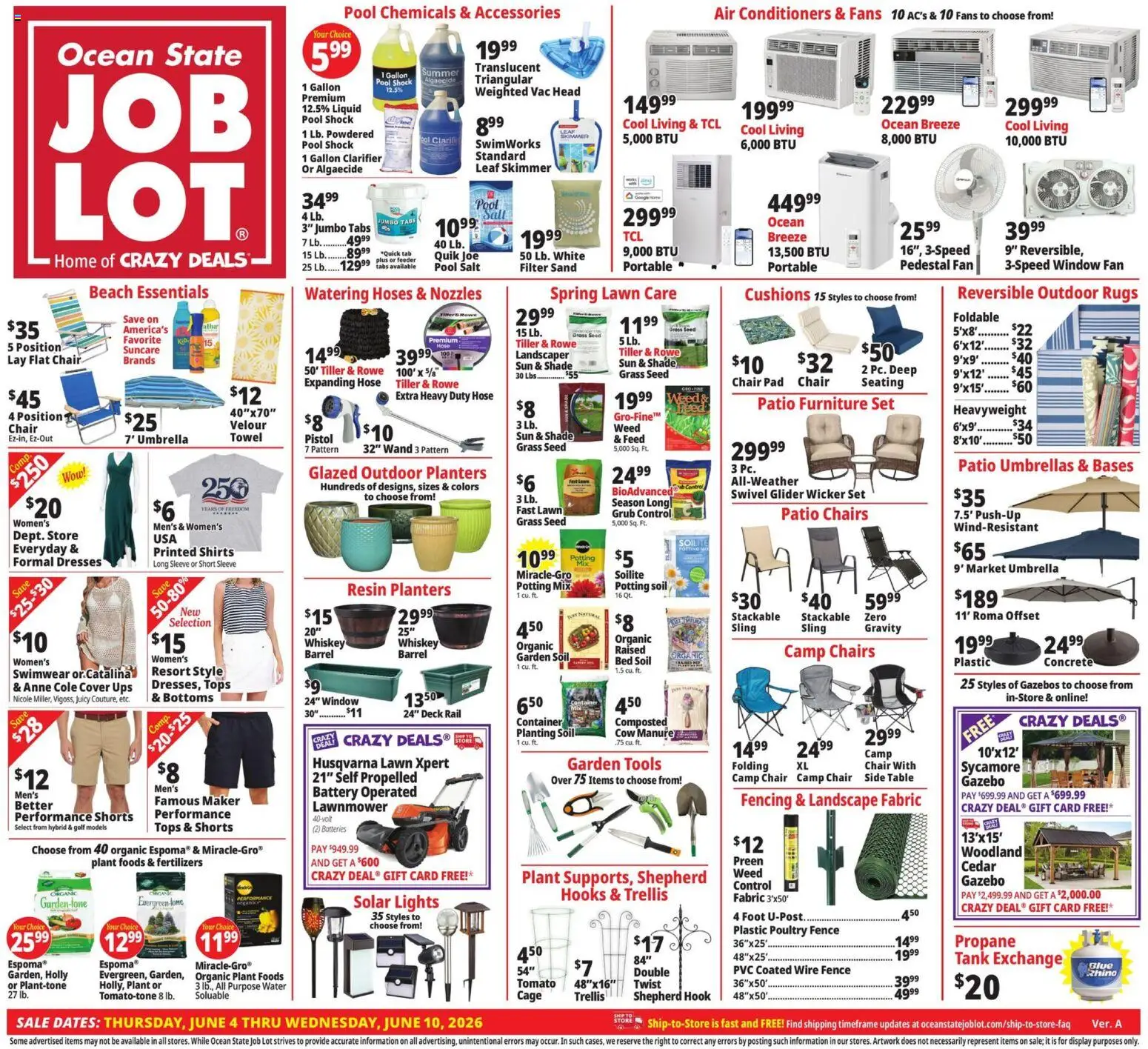 Ad Preview of Ocean State Job Lot Ocean State Job Lot Weekly Ad from 06/04/2026
