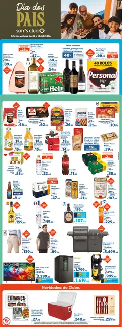 Pré-Visualização do folheto "Sam's Club - Ofertas da semana" da loja Sam's Club válido a partir de 06/08/2026