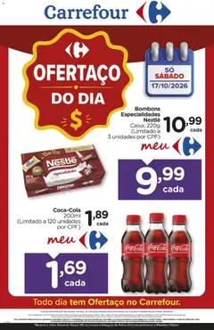 Pré-Visualização do folheto "Carrefour ofertas do Dia" da loja Carrefour válido a partir de 17/10/2026