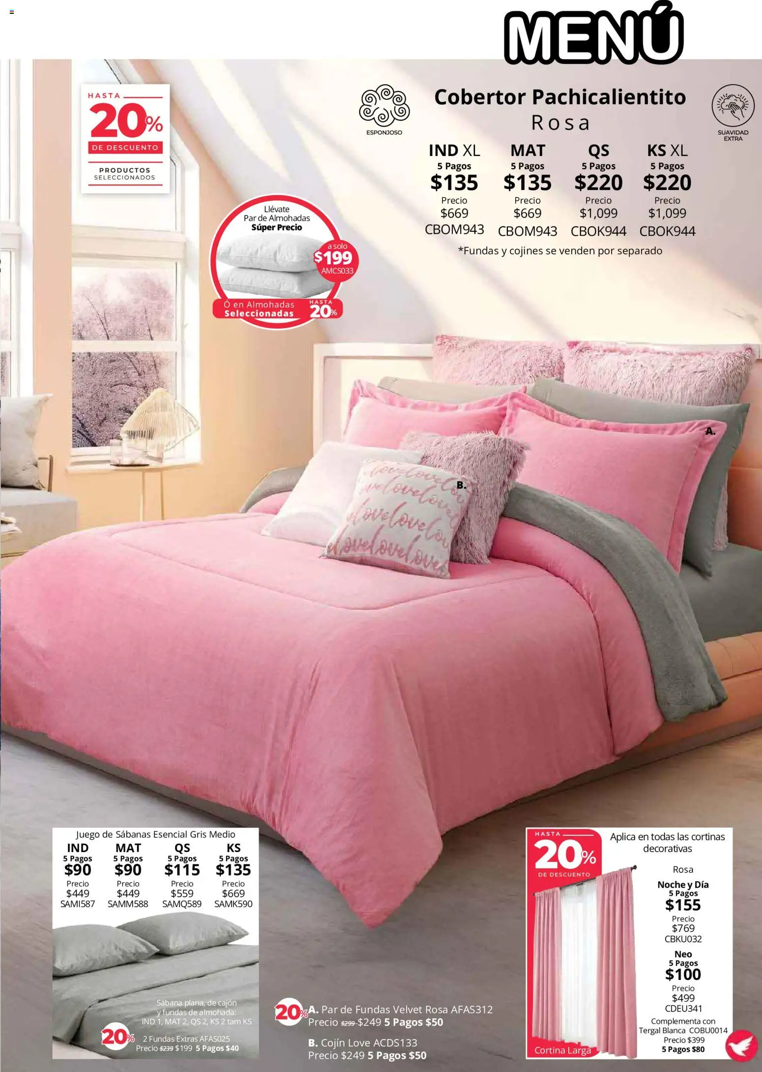 Vista previa las ofertas de la tienda Colchas Concord - Colchas Concord catálogo Colección Cobertor desde el 01/08/2026 