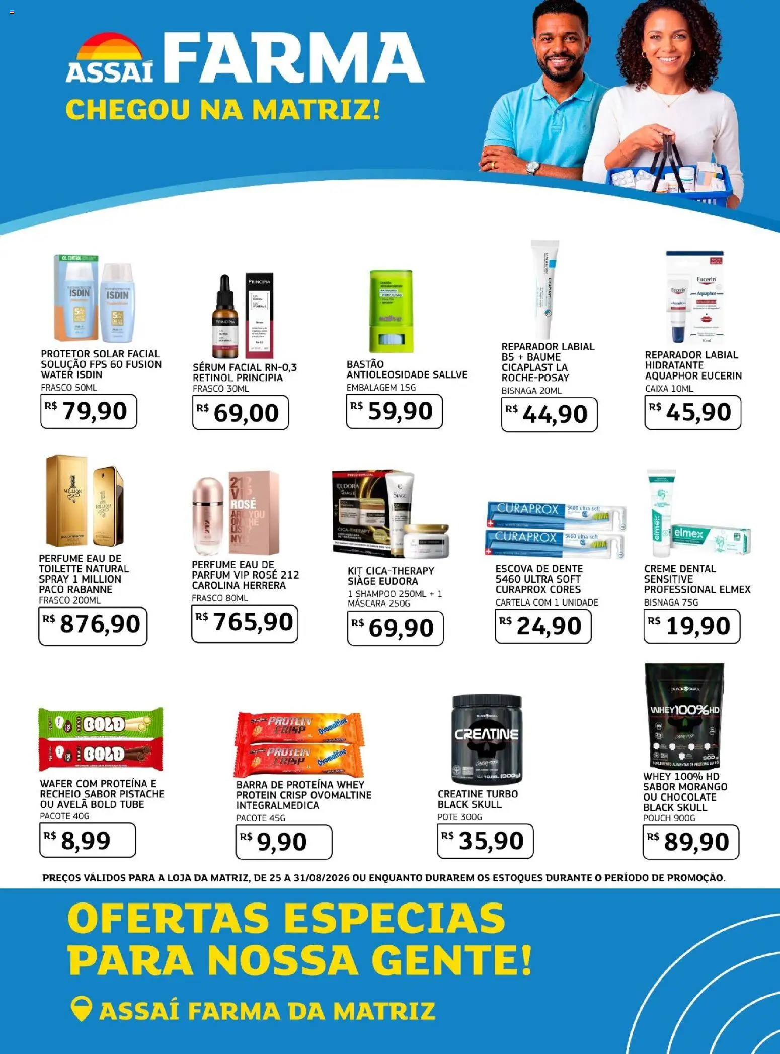 Pré-Visualização do folheto "Assaí Atacadista ofertas" da loja Assaí Atacadista válido a partir de 24/08/2026