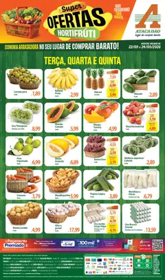 Pré-Visualização do folheto "Atacadão ofertas - PR" da loja Atacadão válido a partir de 22/09/2026