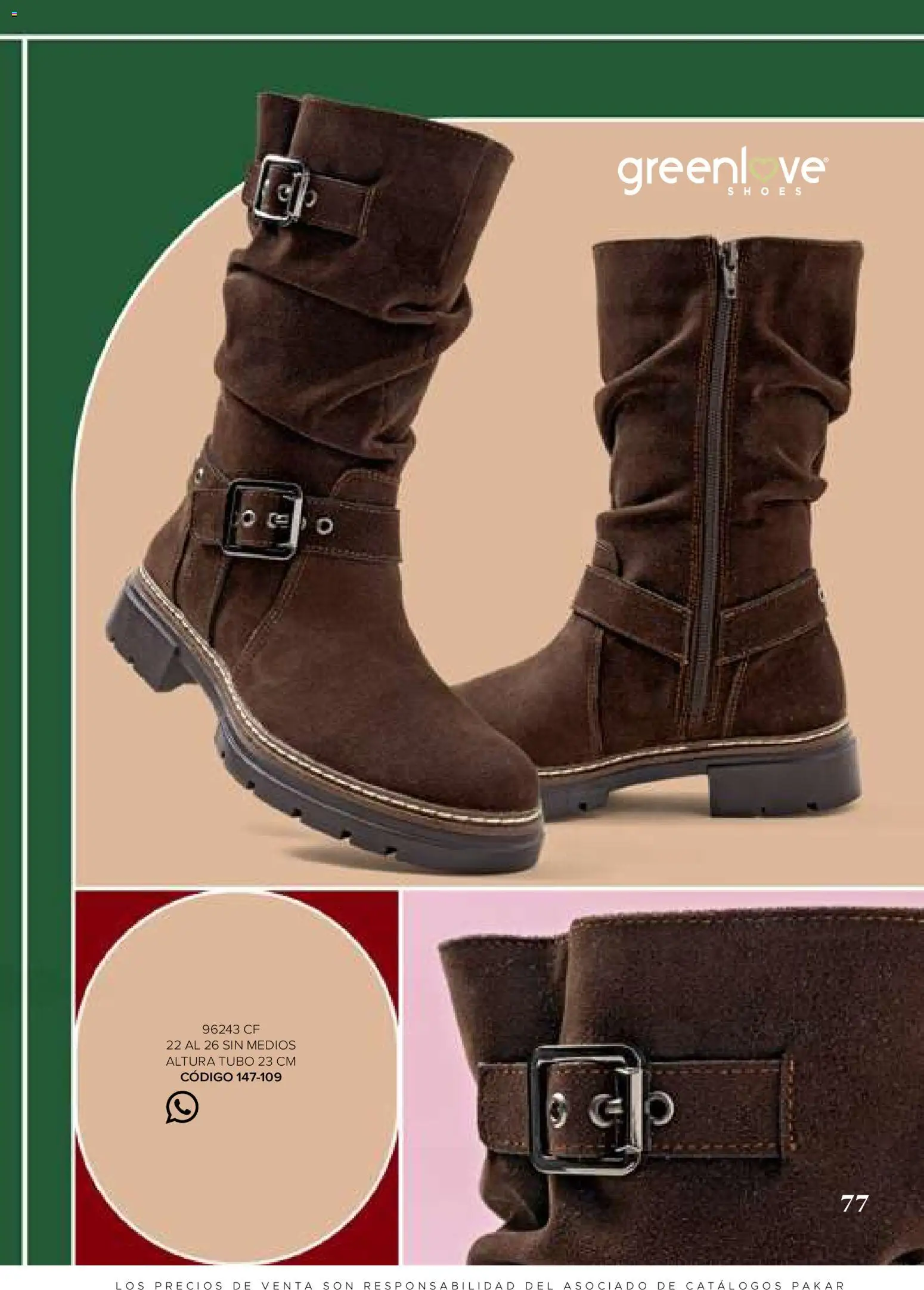 Vista previa las ofertas de la tienda SC Pakar - SC Pakar catálogo Bota desde el 31/07/2026 