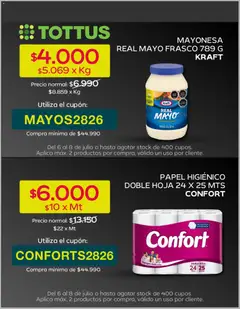 Folleto de la tienda Tottus válido desde el 05.07.2026 
