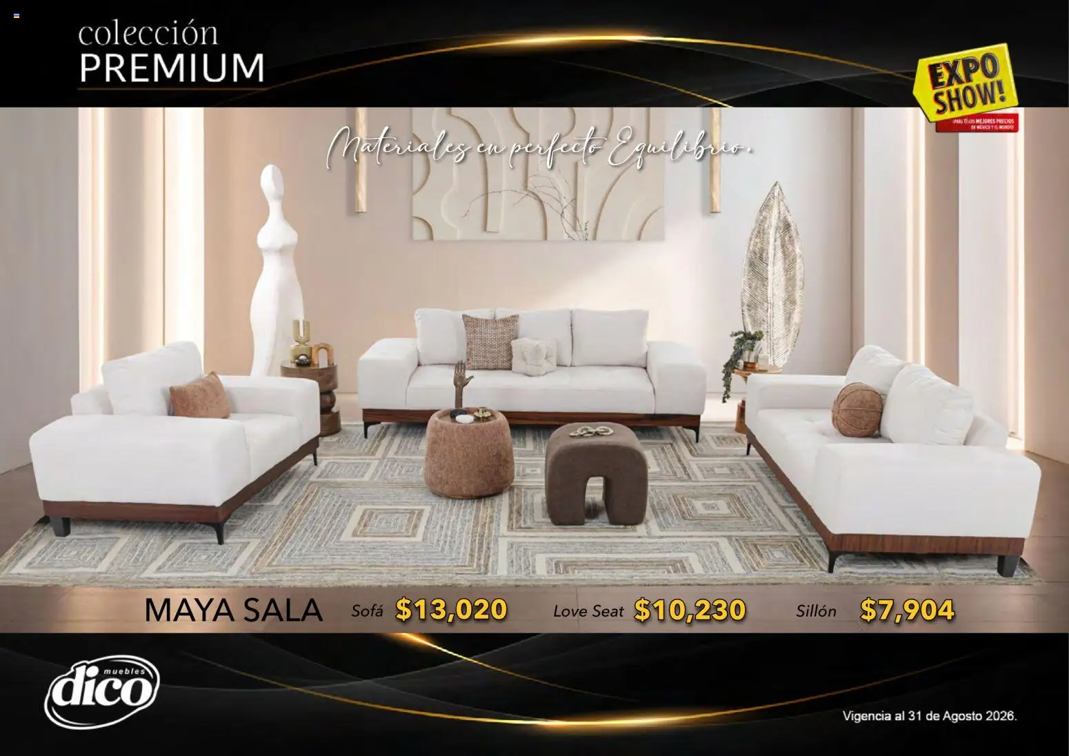 Vista previa las ofertas de la tienda Muebles Dico - Muebles Dico catálogo Colección Premium desde el 01/08/2026 