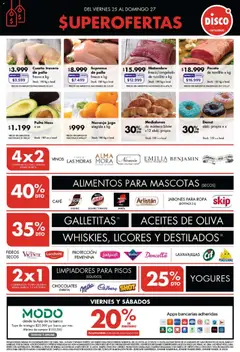 Vista previa del folleto de la tienda Disco válido desde el 24/09/2026 